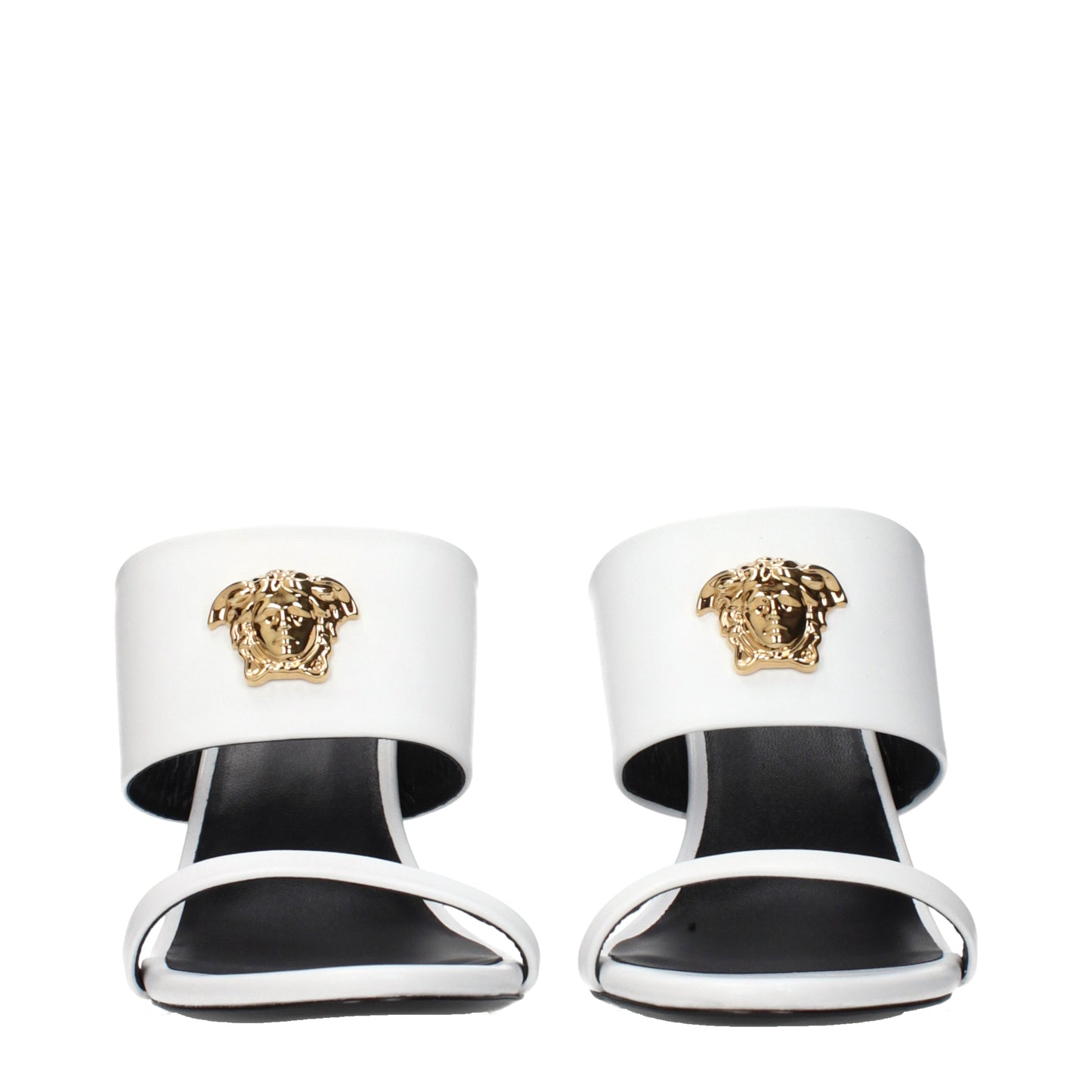 Versace Sandals Women Leather White