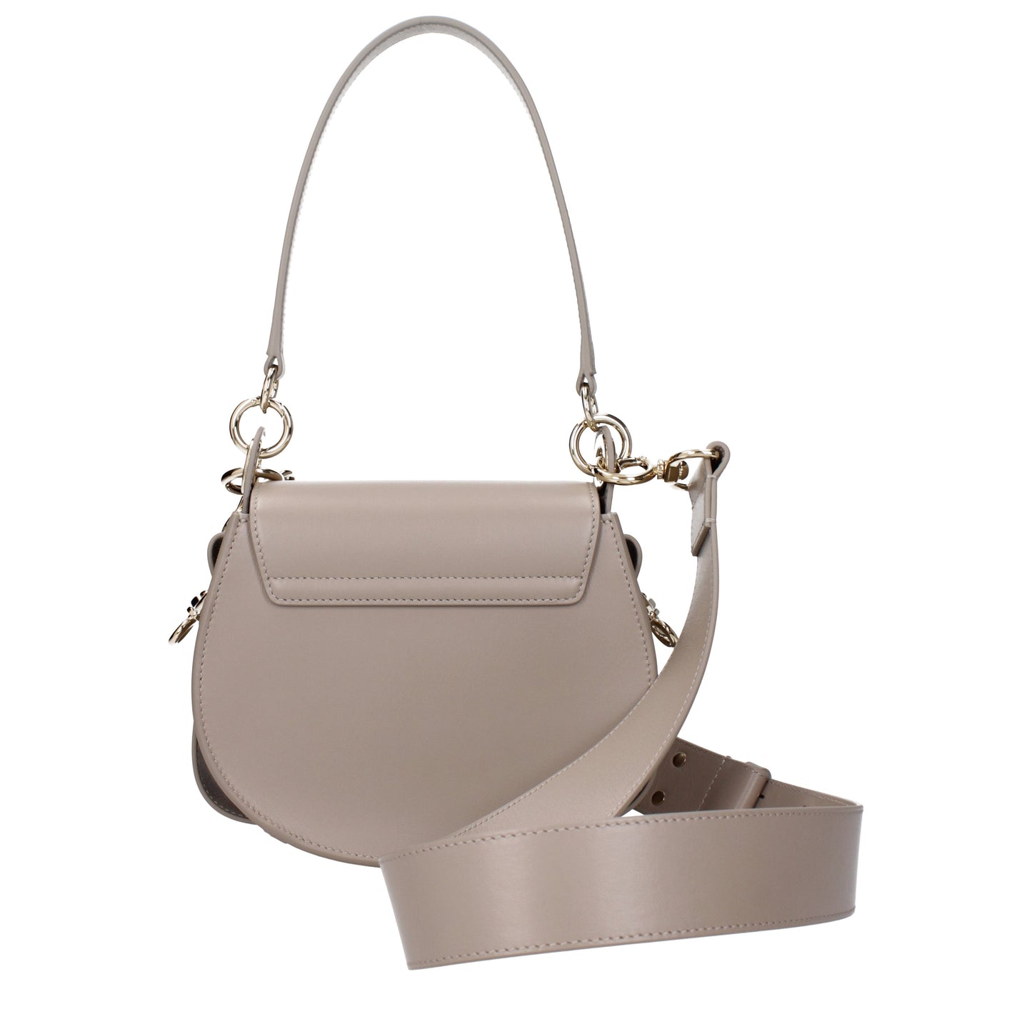 Chloé Shoulder Bags Women Leather Gray