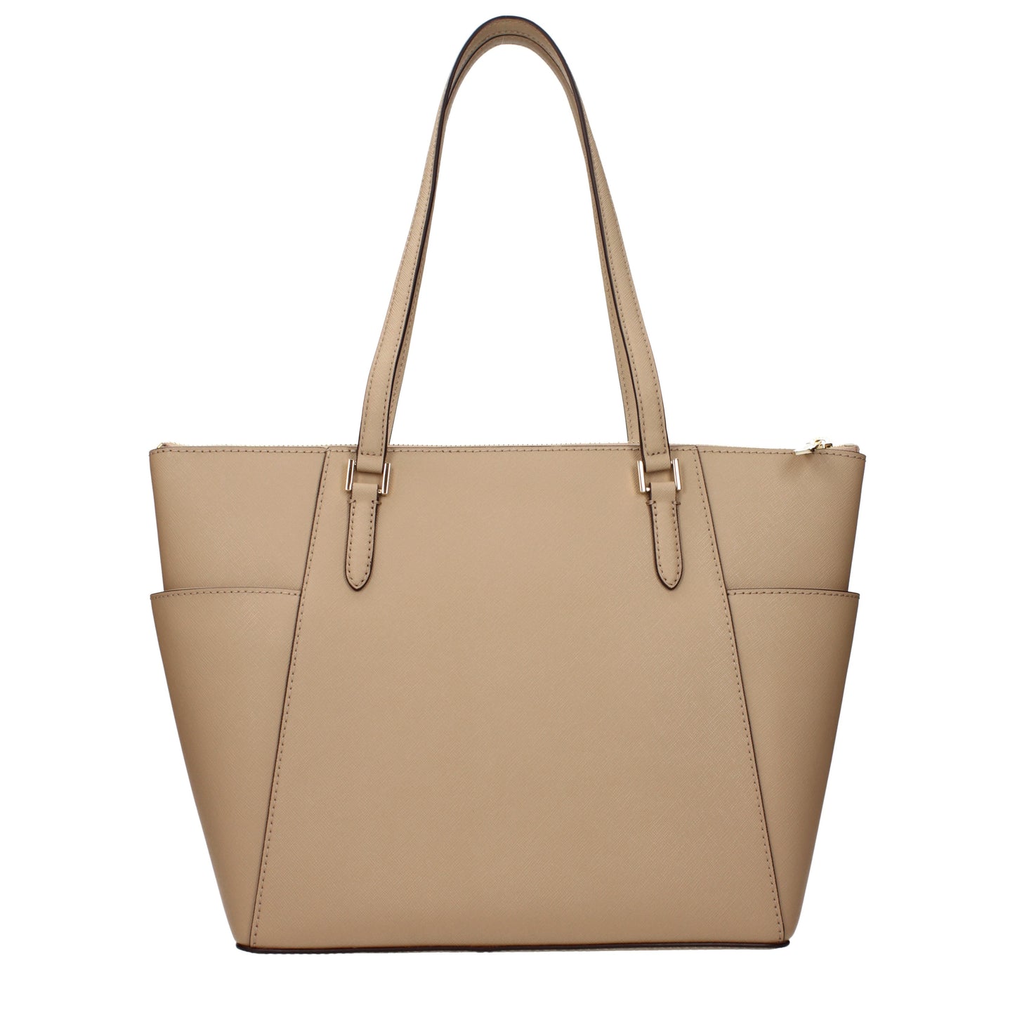 Michael Kors Shoulder Bags Women Leather Beige/Camel