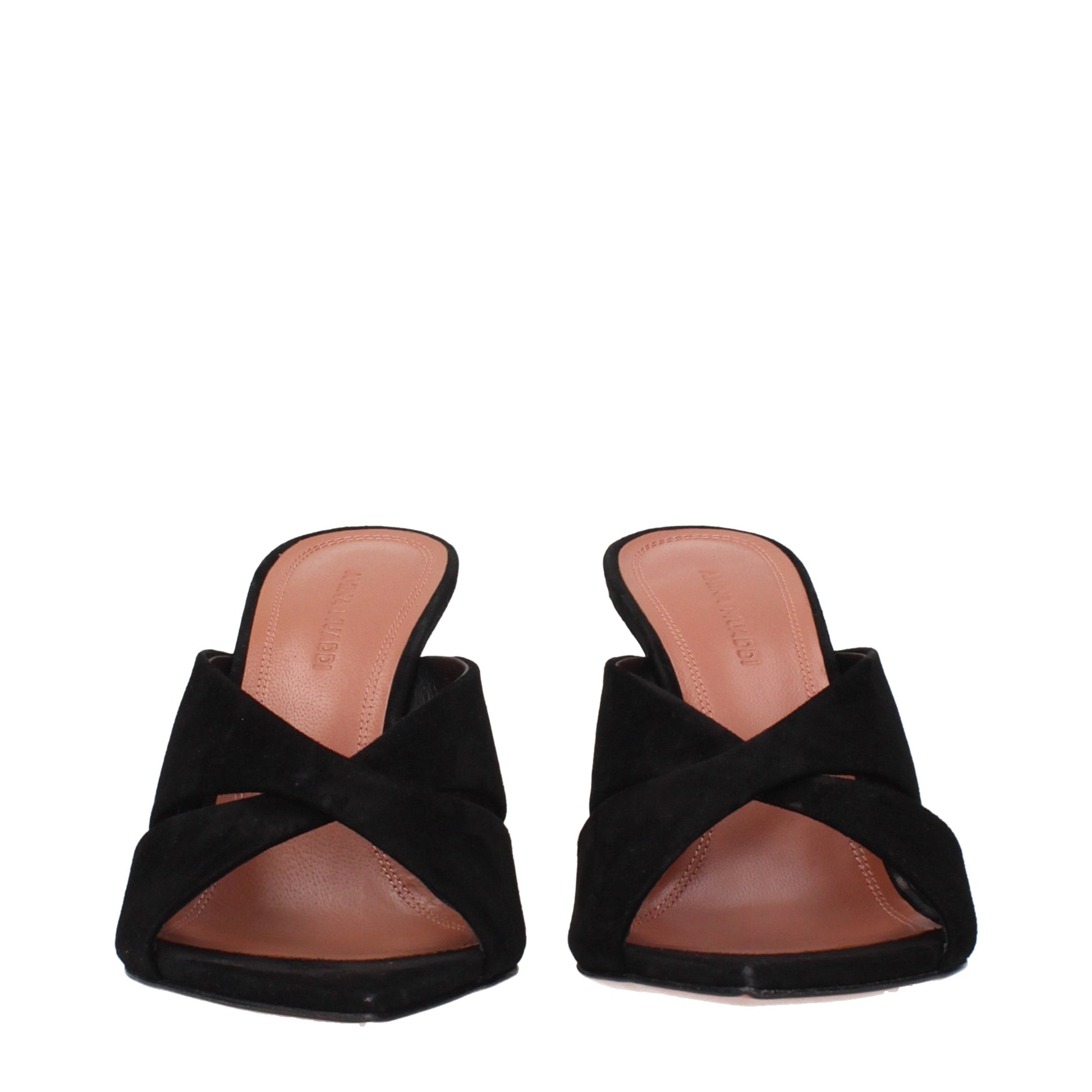 Amina Muaddi Women's Sandals Suede
