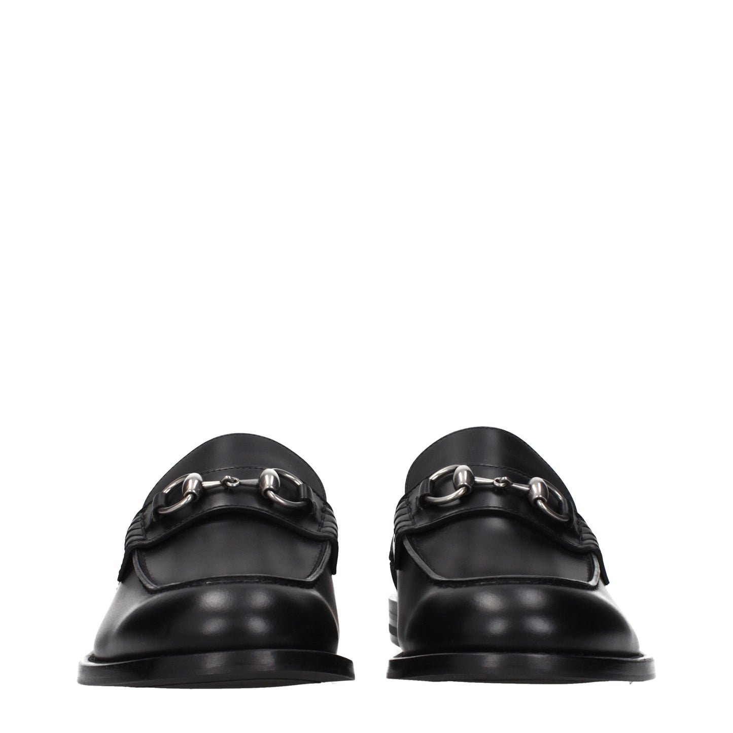 Gucci Loafers Men Leather Black