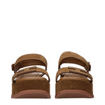 Hogan Sandals Women Suede Brown