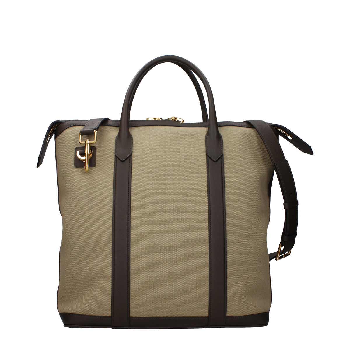 Tom Ford Handbags Men Fabric  Beige/Brown