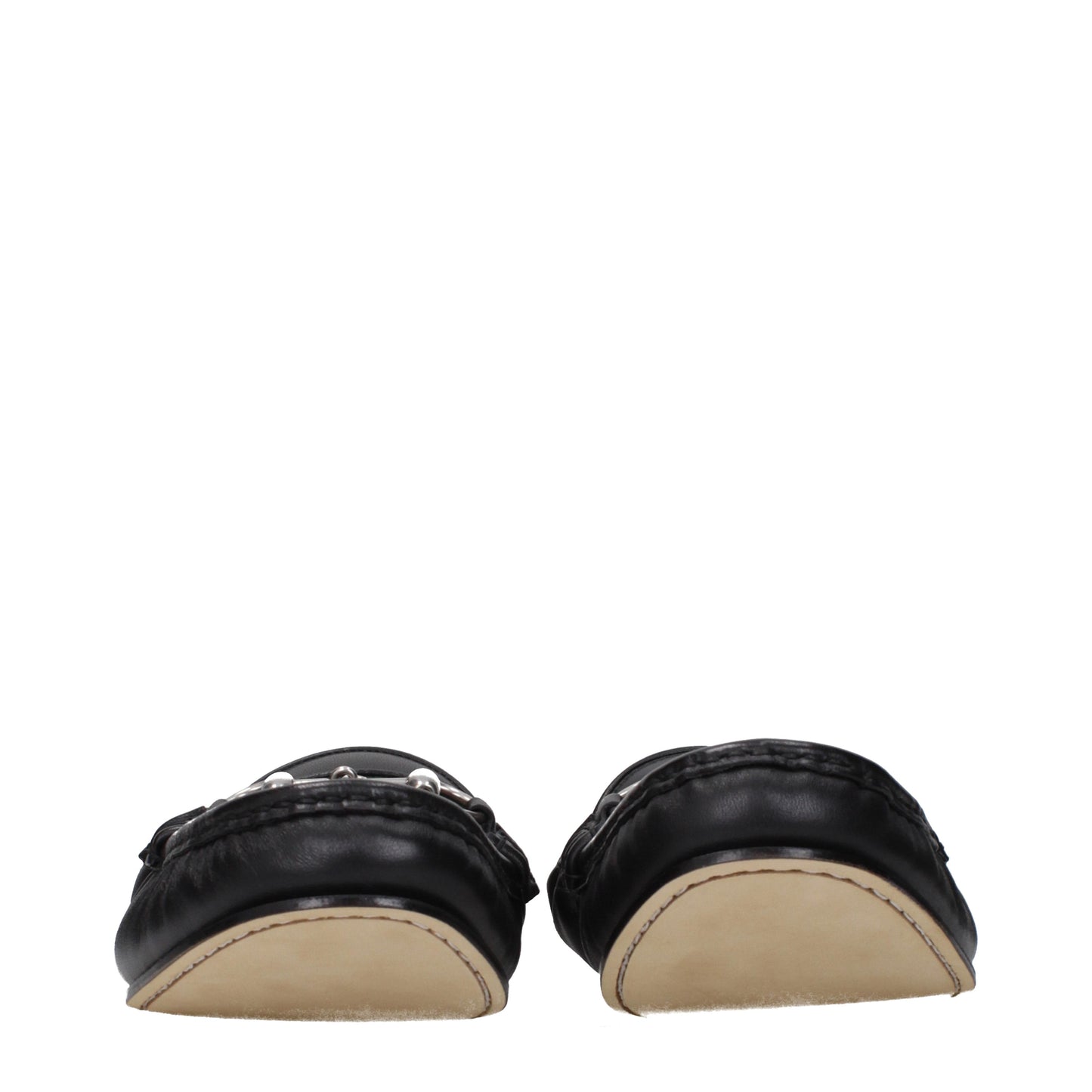 Gucci Loafers Men Leather Black