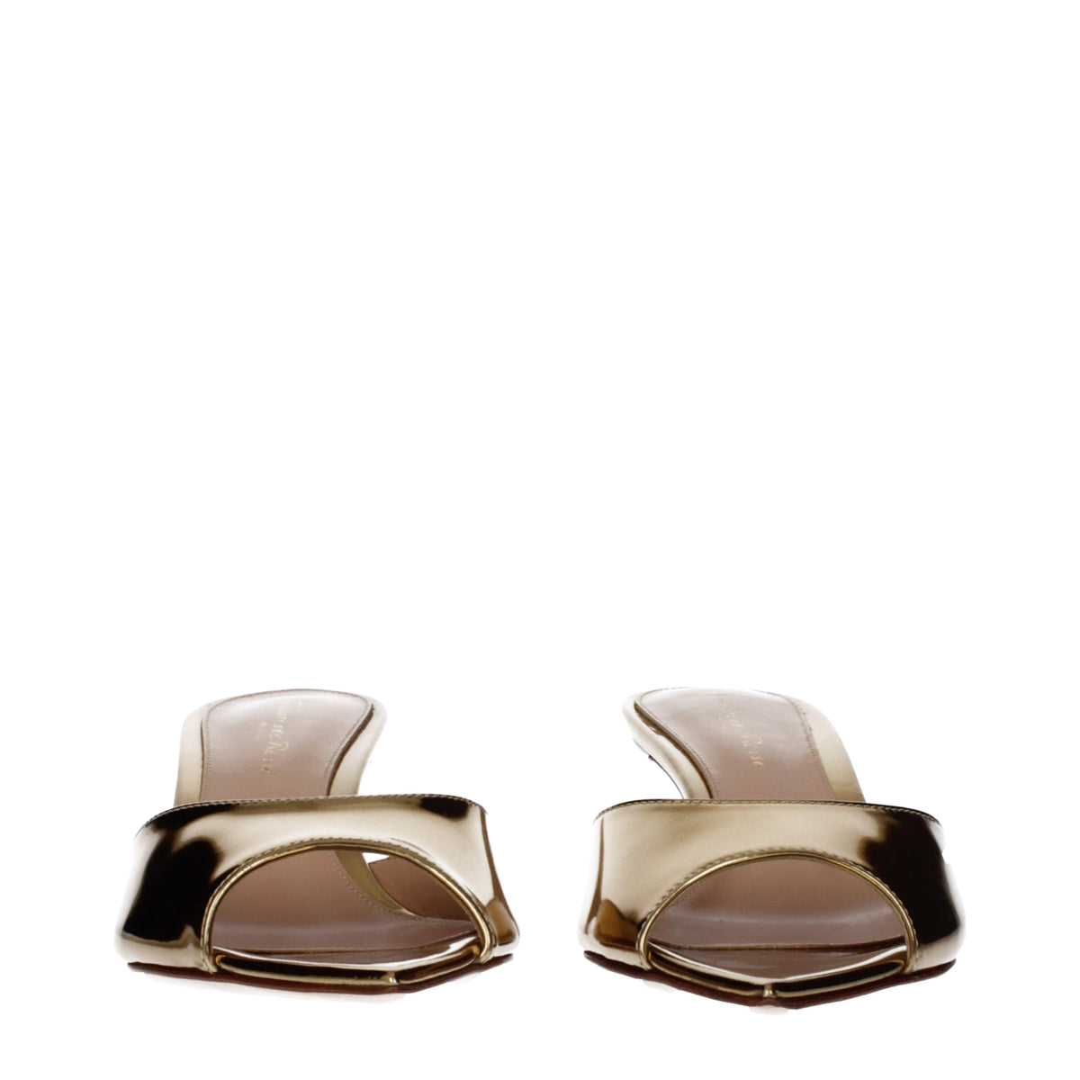 Gianvito Rossi Sandals Women Leather Gold