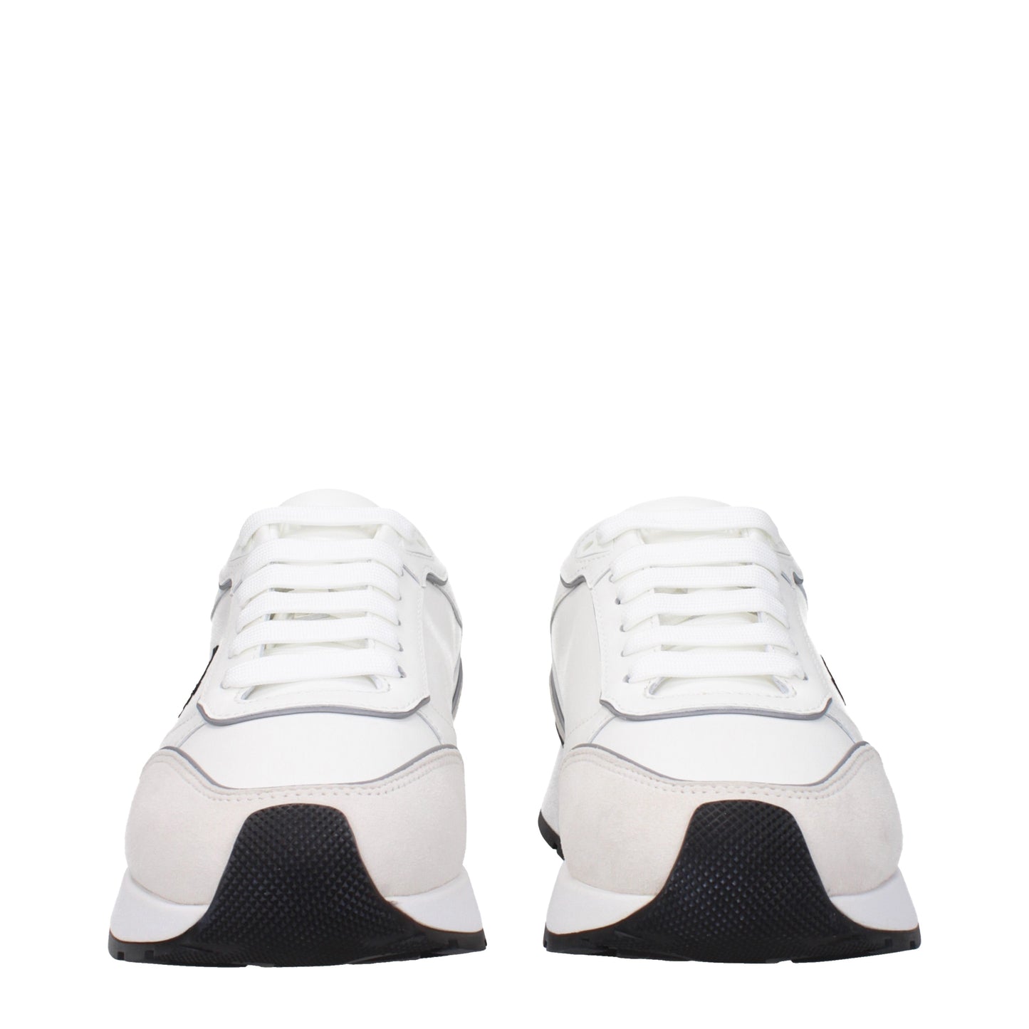 Versace Men's Sneakers in Leather White