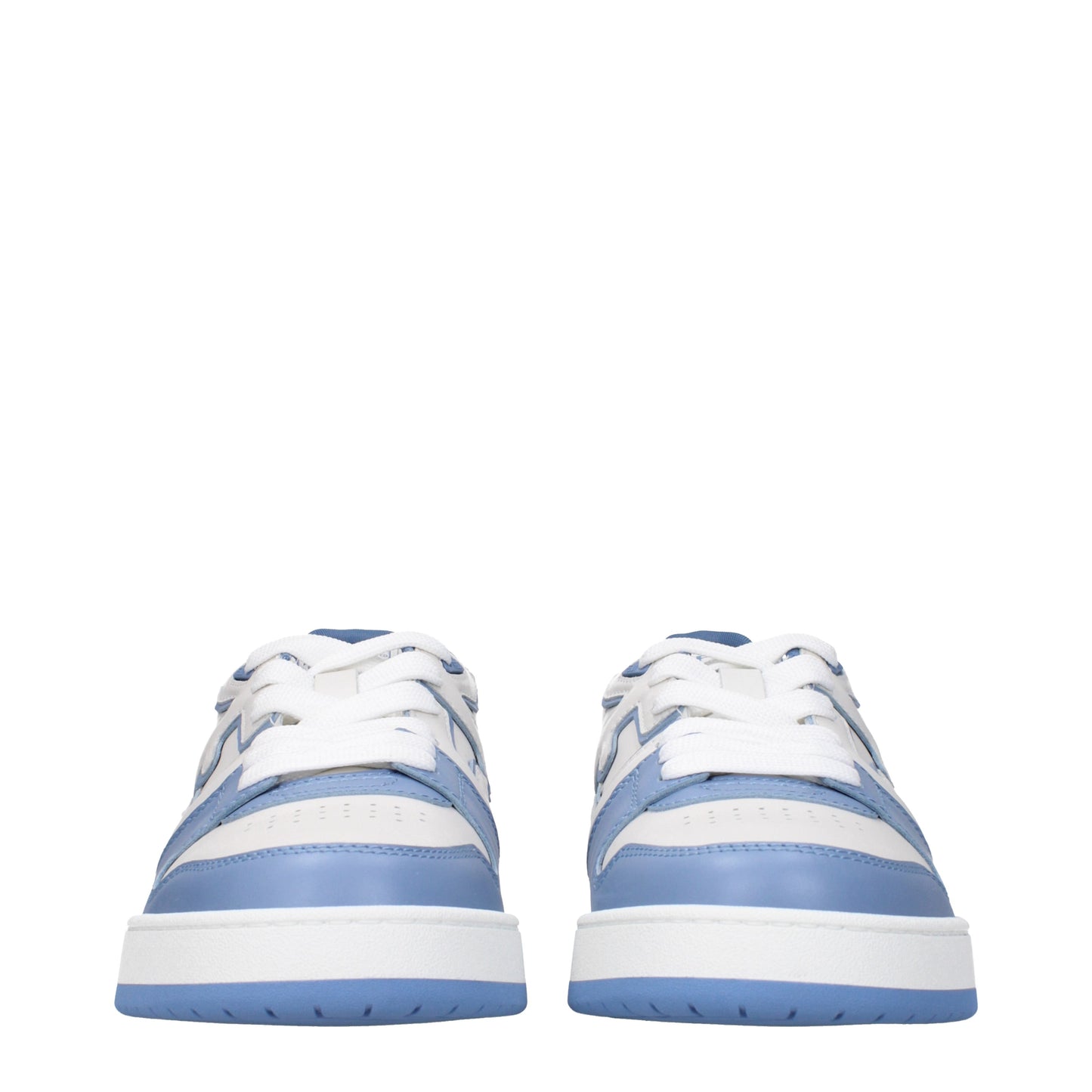 Fendi Men's Sneakers in Leather White/Sky