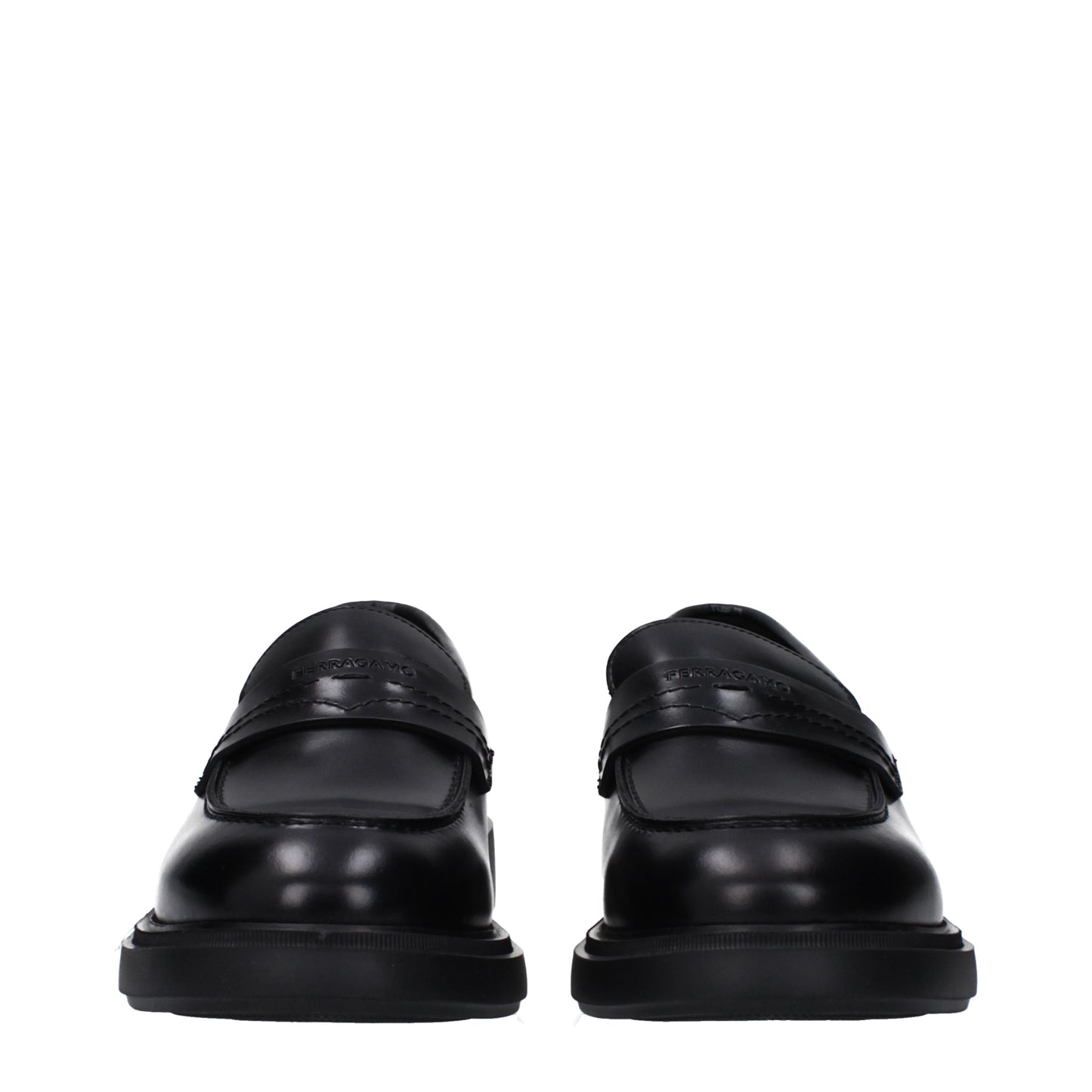 Salvatore Ferragamo Men's Loafers Leather