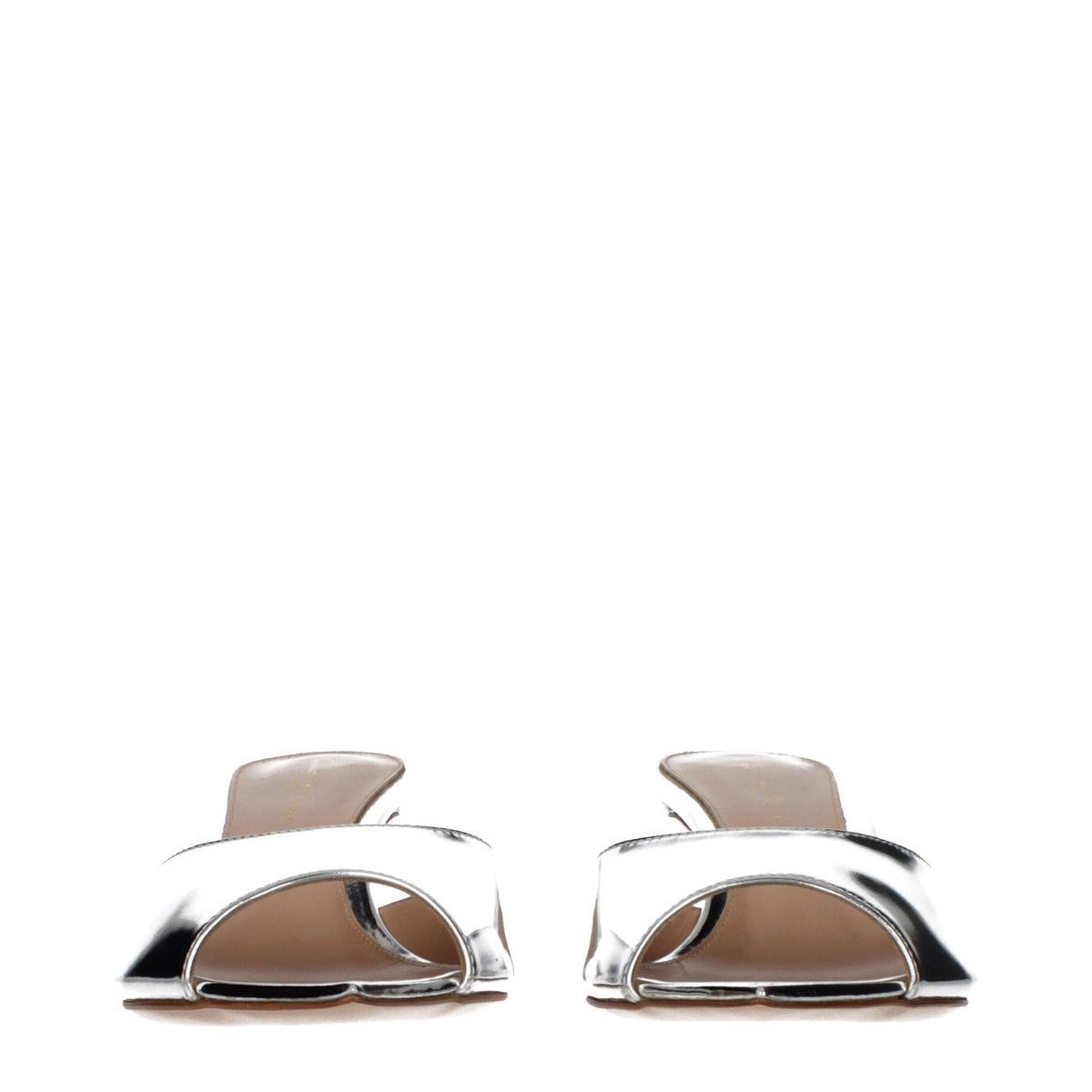 Gianvito Rossi Sandals Women Leather Silver