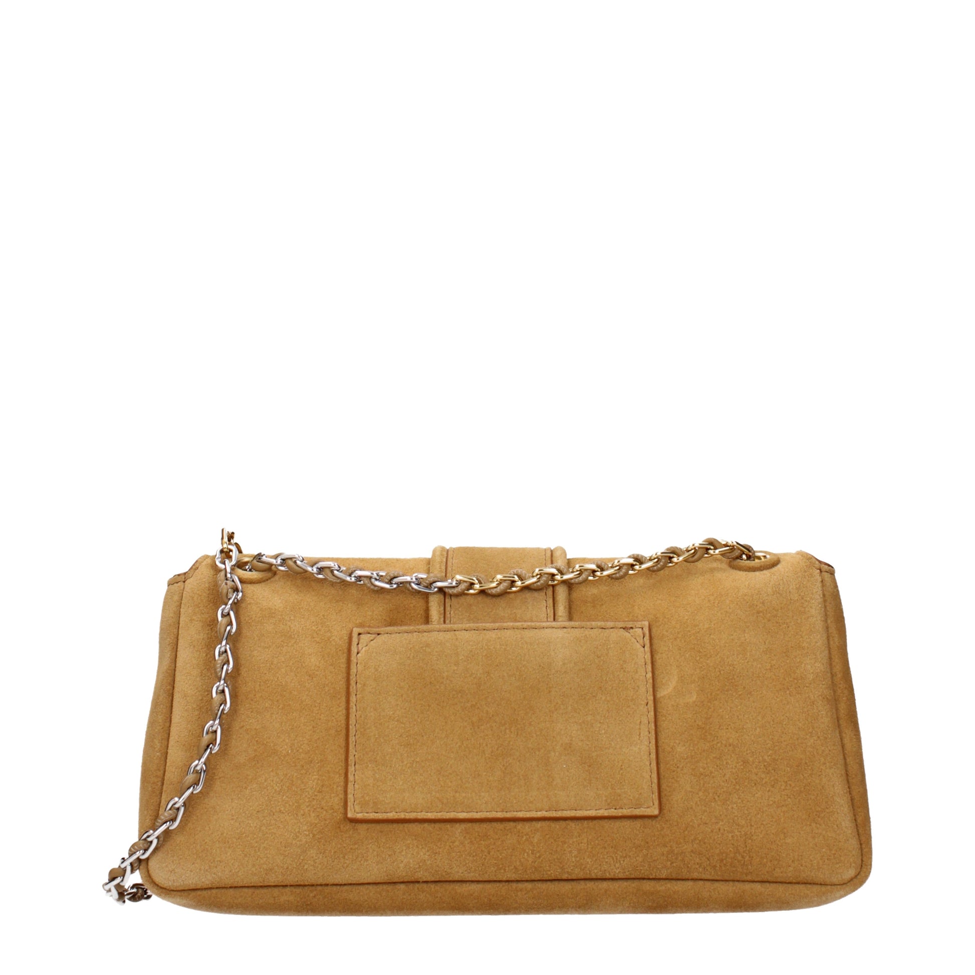 Jacquemus Shoulder Bags Women Suede Brown/Camel