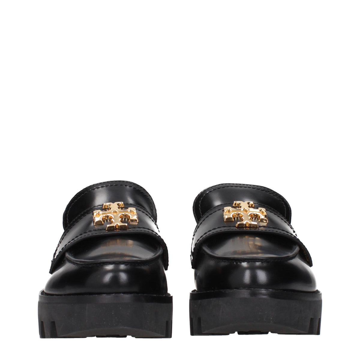 Tory Burch Loafers Women Leather Black
