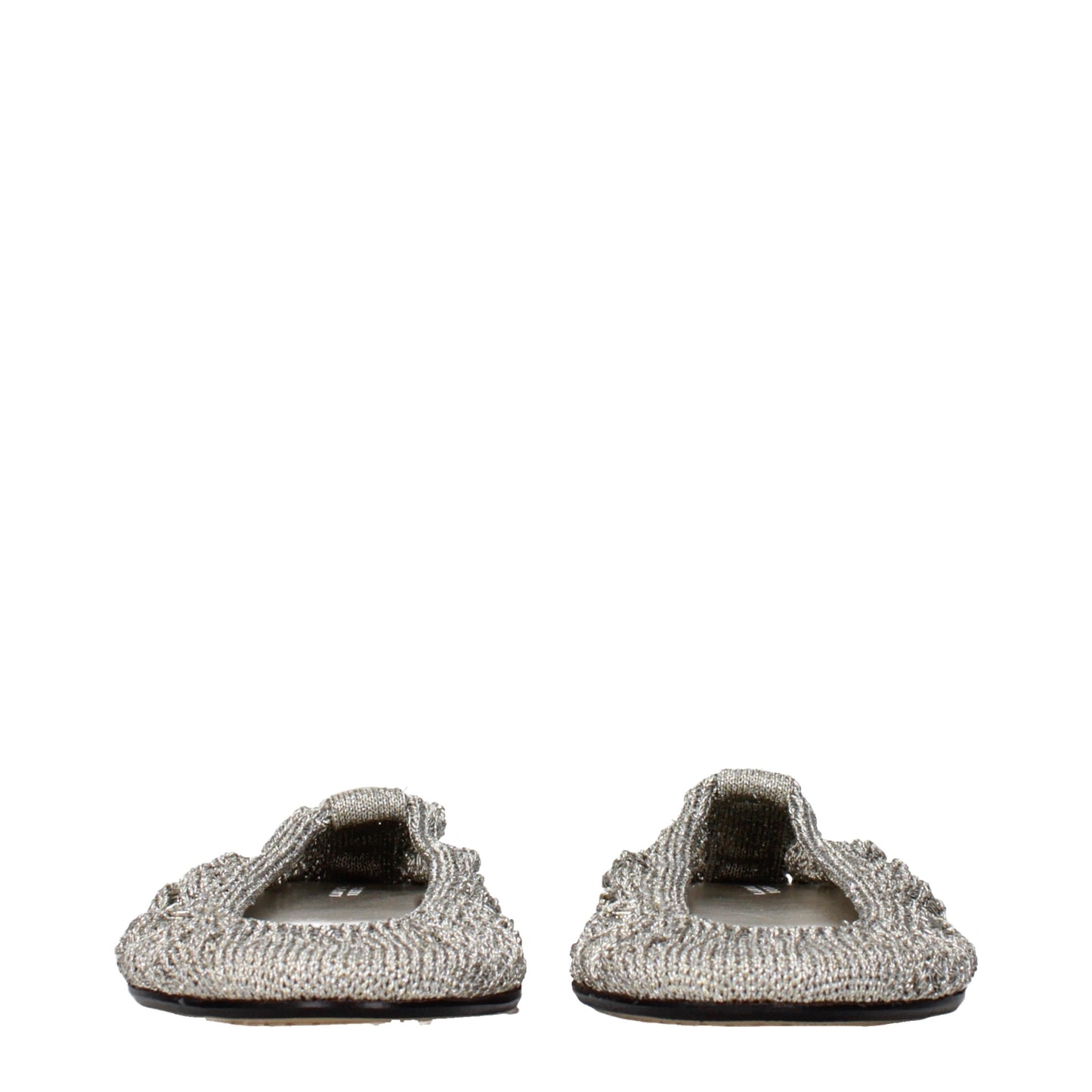 Isabel Marant Ballet Flats Women Fabric  Silver