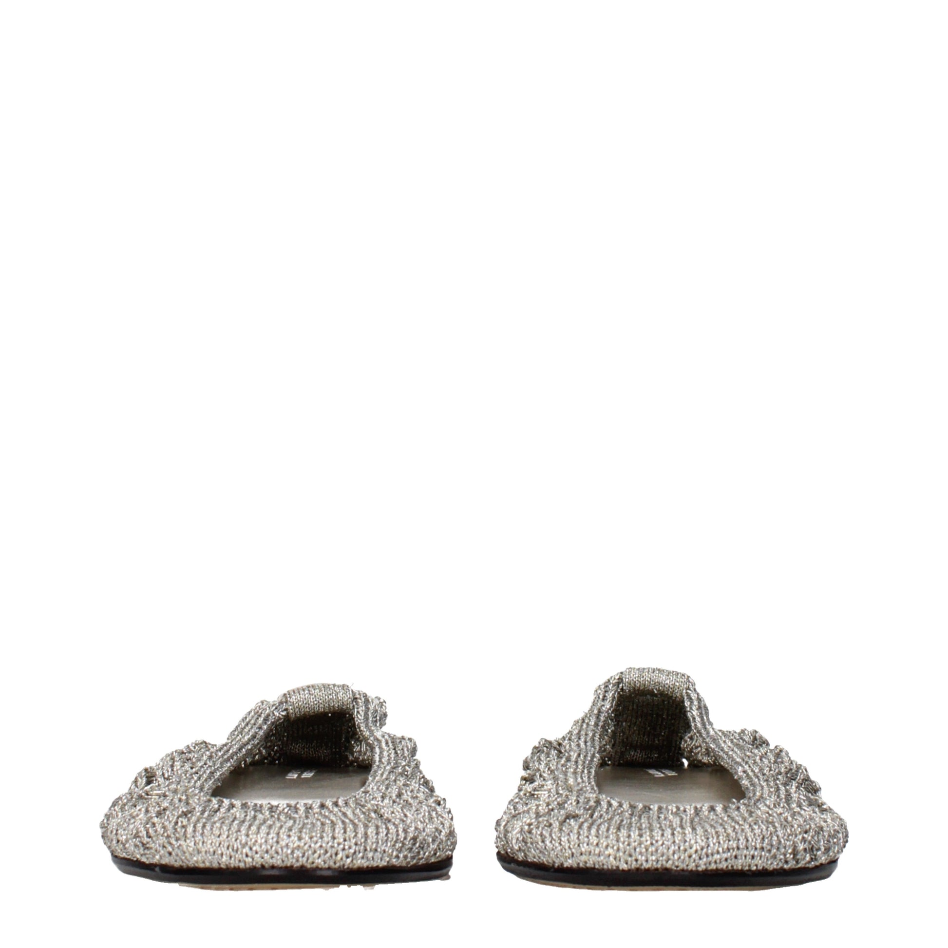 Isabel Marant Ballet Flats Women Fabric  Silver