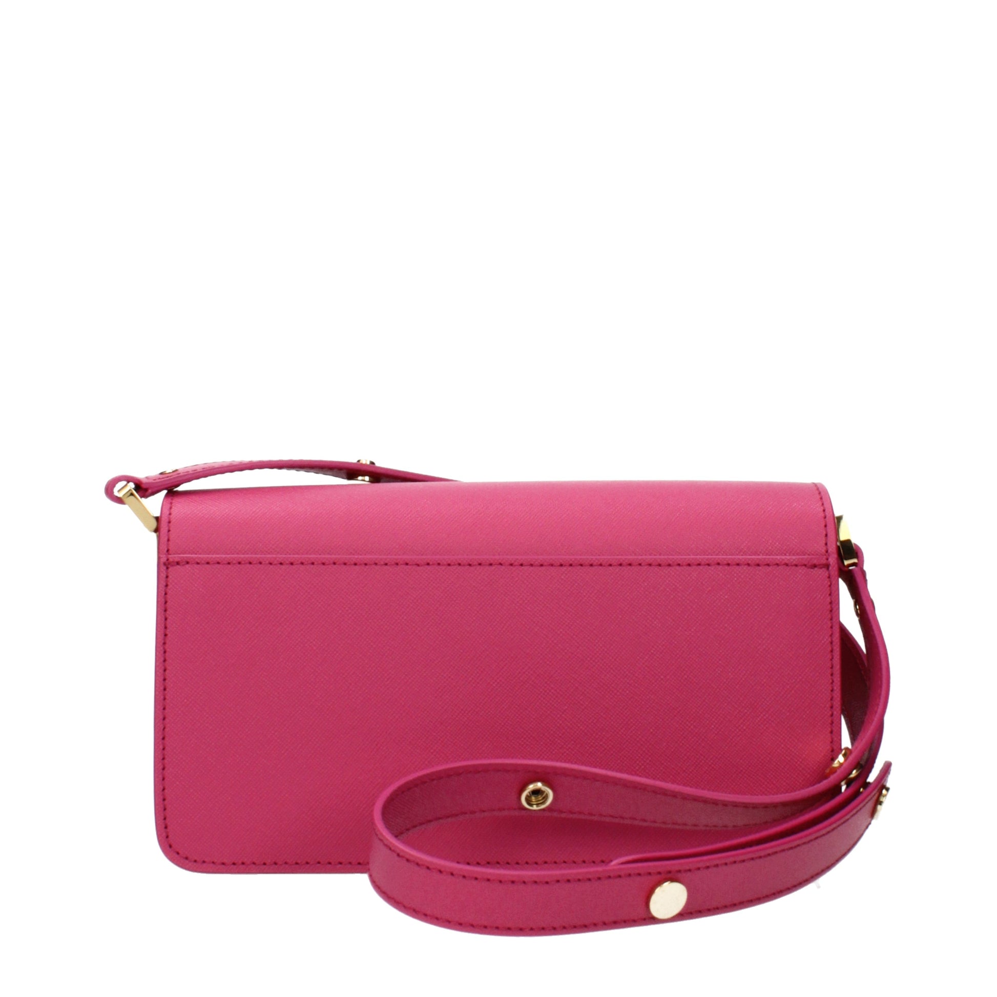 Marni Women's Shoulder Bags Leather Fuchsia