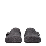 Loewe Slippers and Clogs Men Suede Brown/Grey
