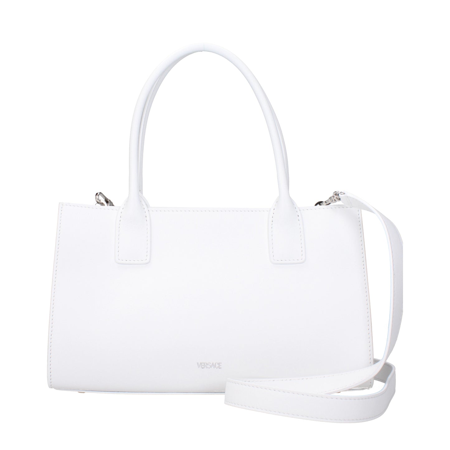 Versace Handbags Women Leather White