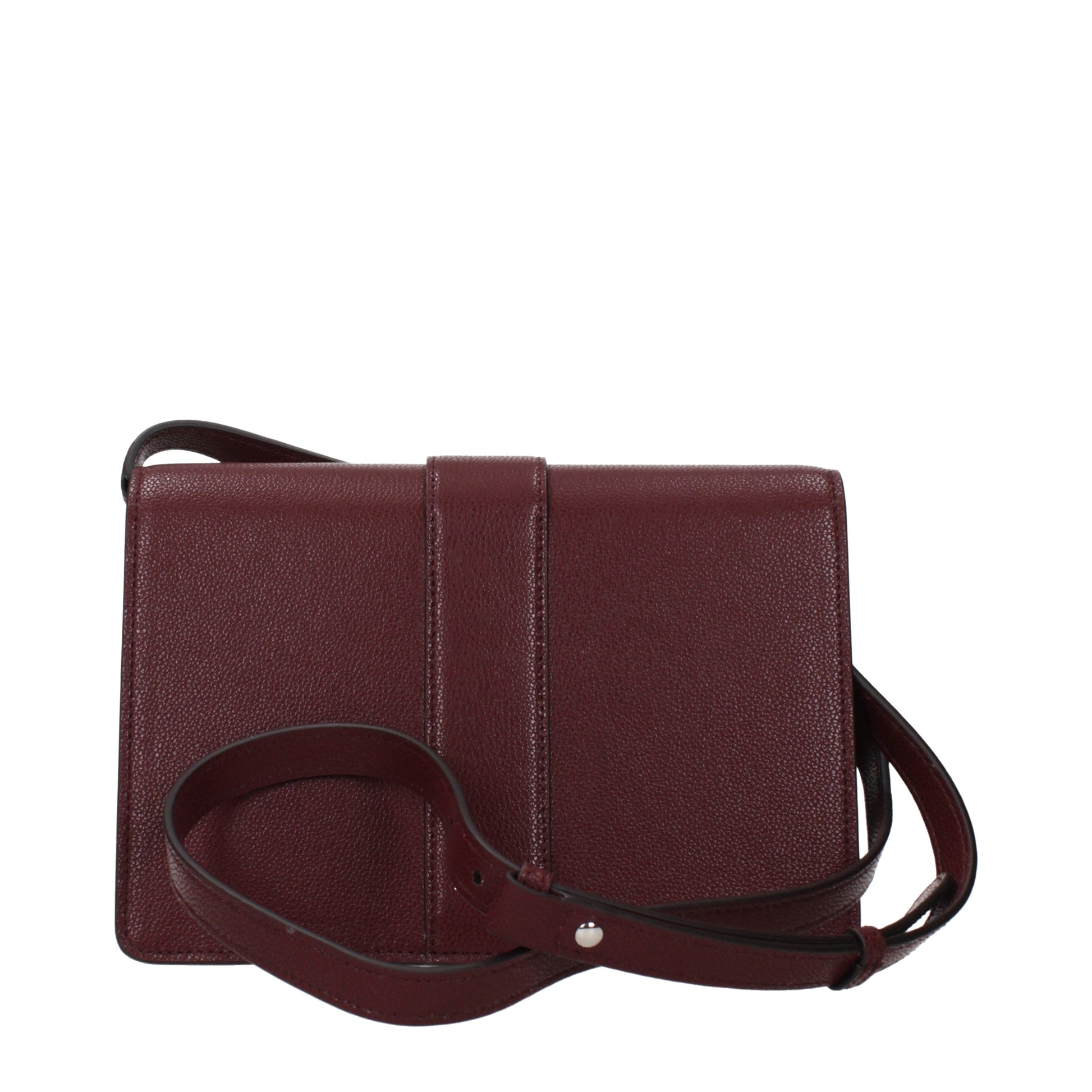 Jimmy Choo Crossbody Bags Women Leather Red/Burgundy
