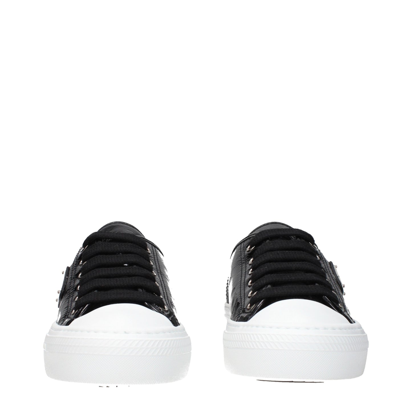 Prada Women's Sneakers Patent Leather