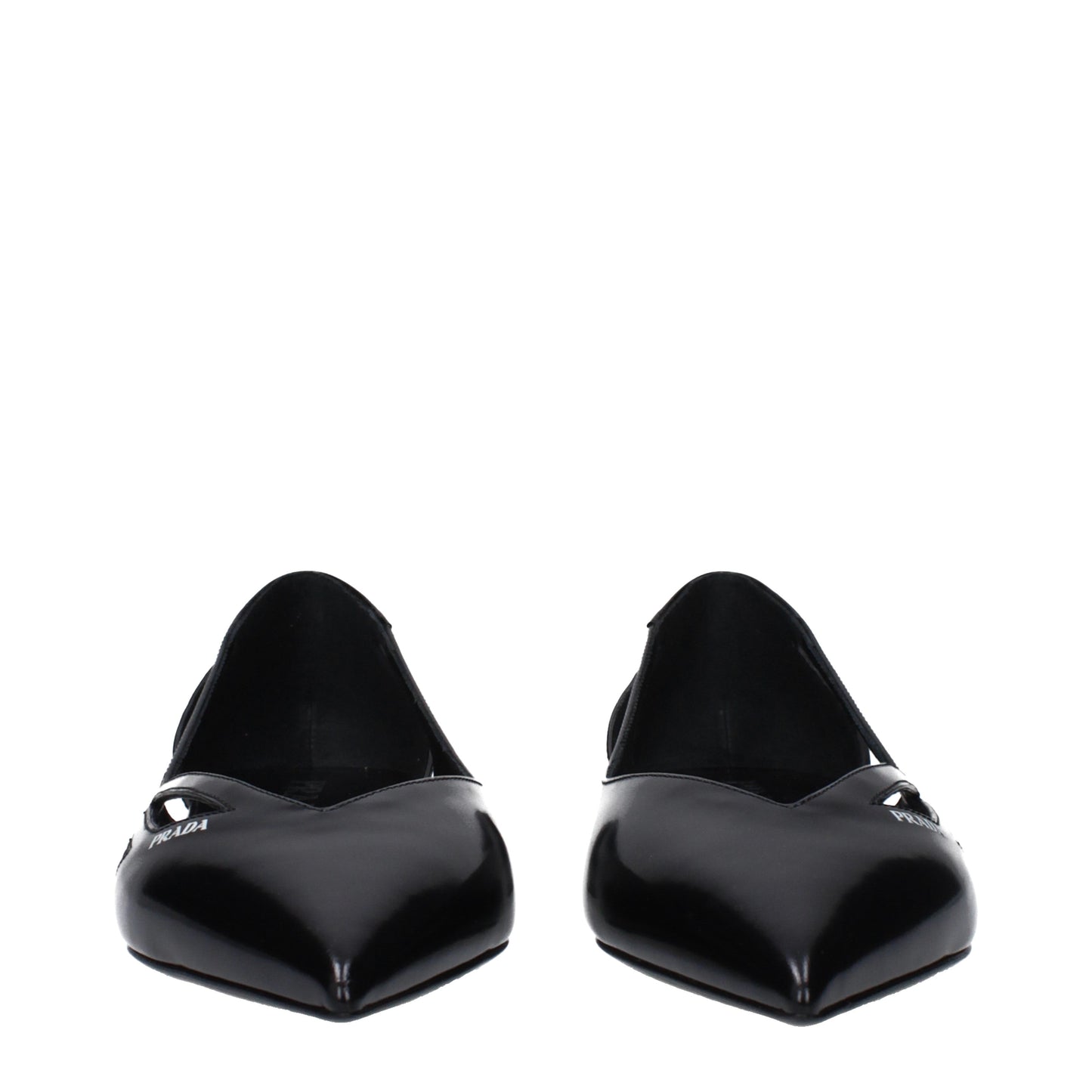 Prada Women's Ballet Flats Leather