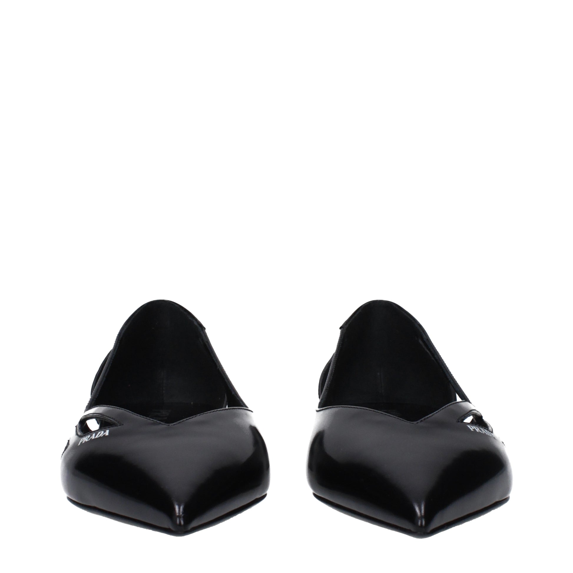 Prada Women's Ballet Flats Leather