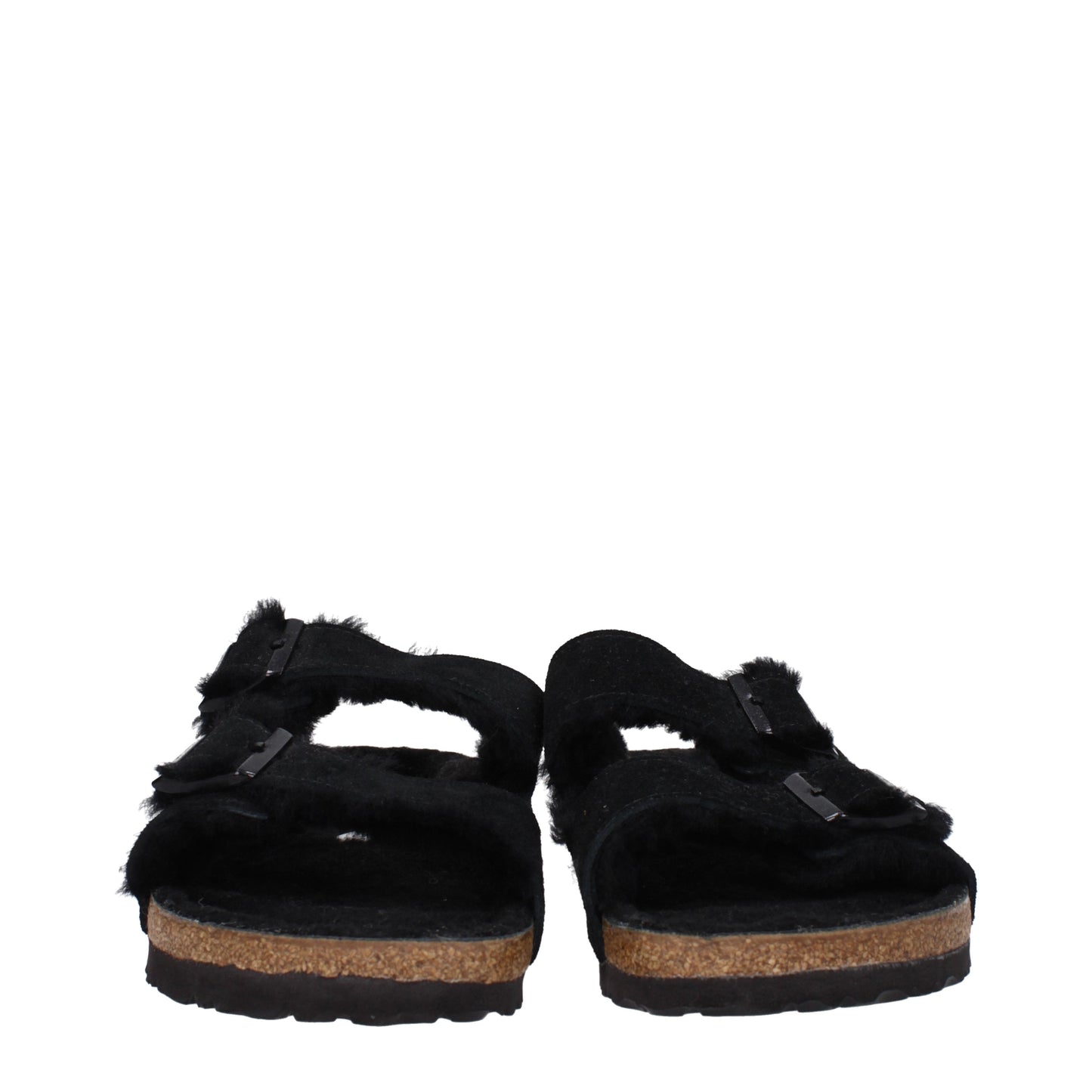 Birkenstock Sandals & Slippers Men Suede Black