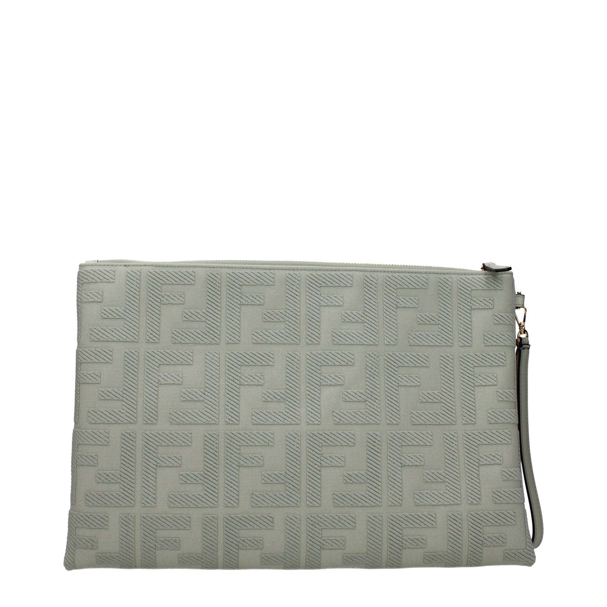 Fendi Women's Clutches Fabric Tea