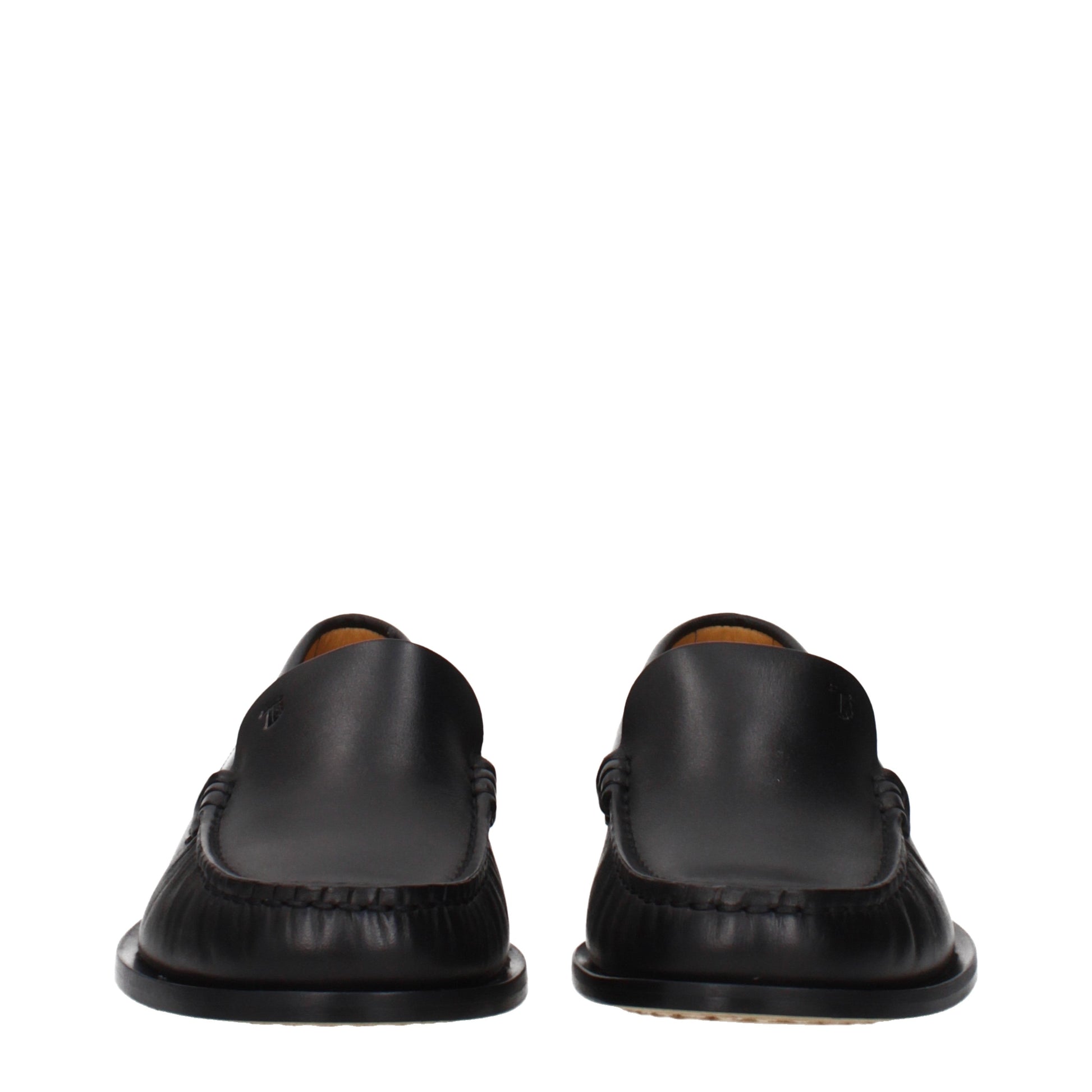 Tod's Loafers Women Leather Black