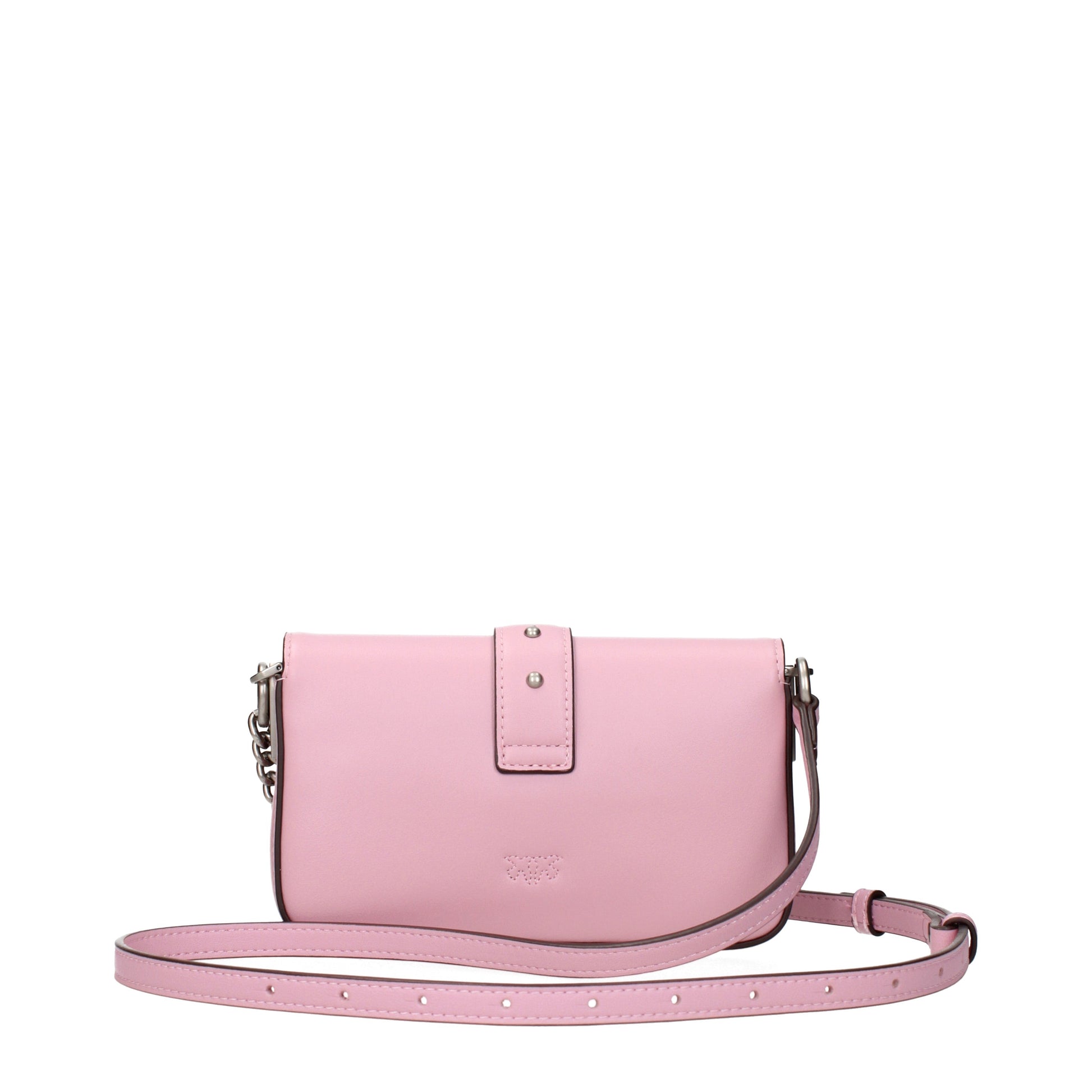 Pinko Crossbody Bags Women Leather Pink