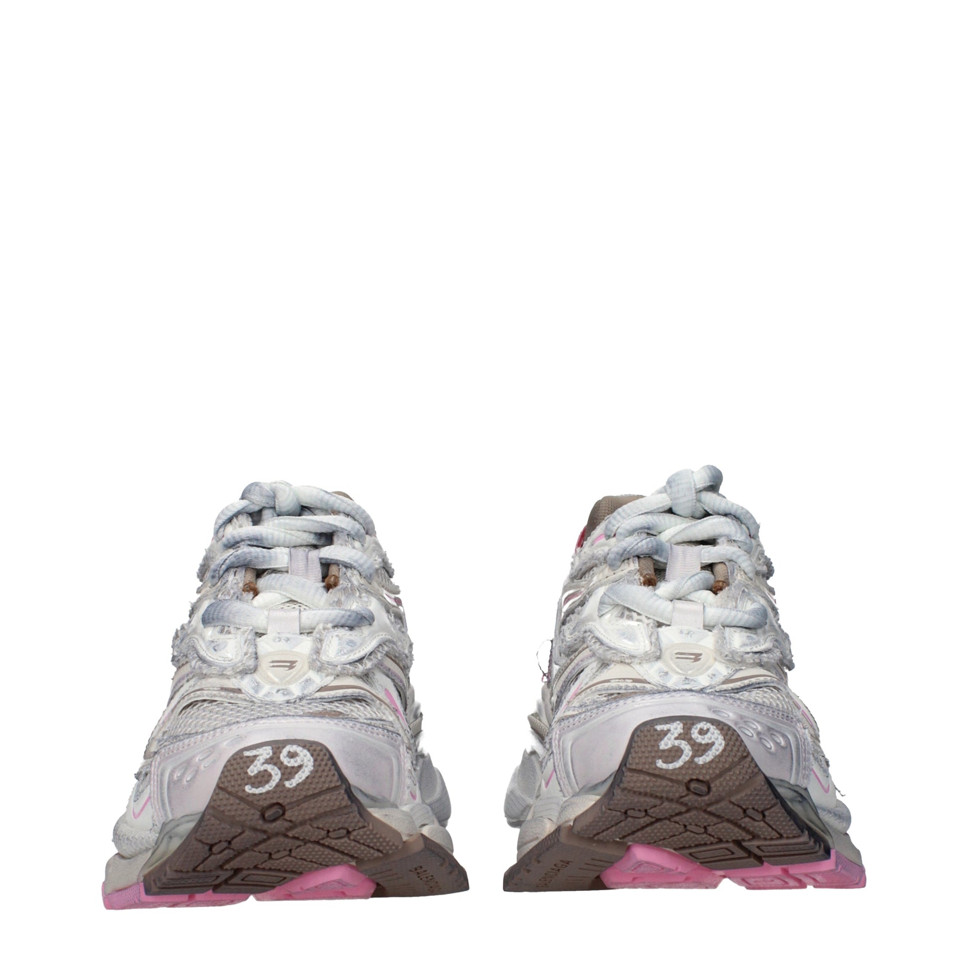Balenciaga Sneakers Women Fabric  Gray/Pink