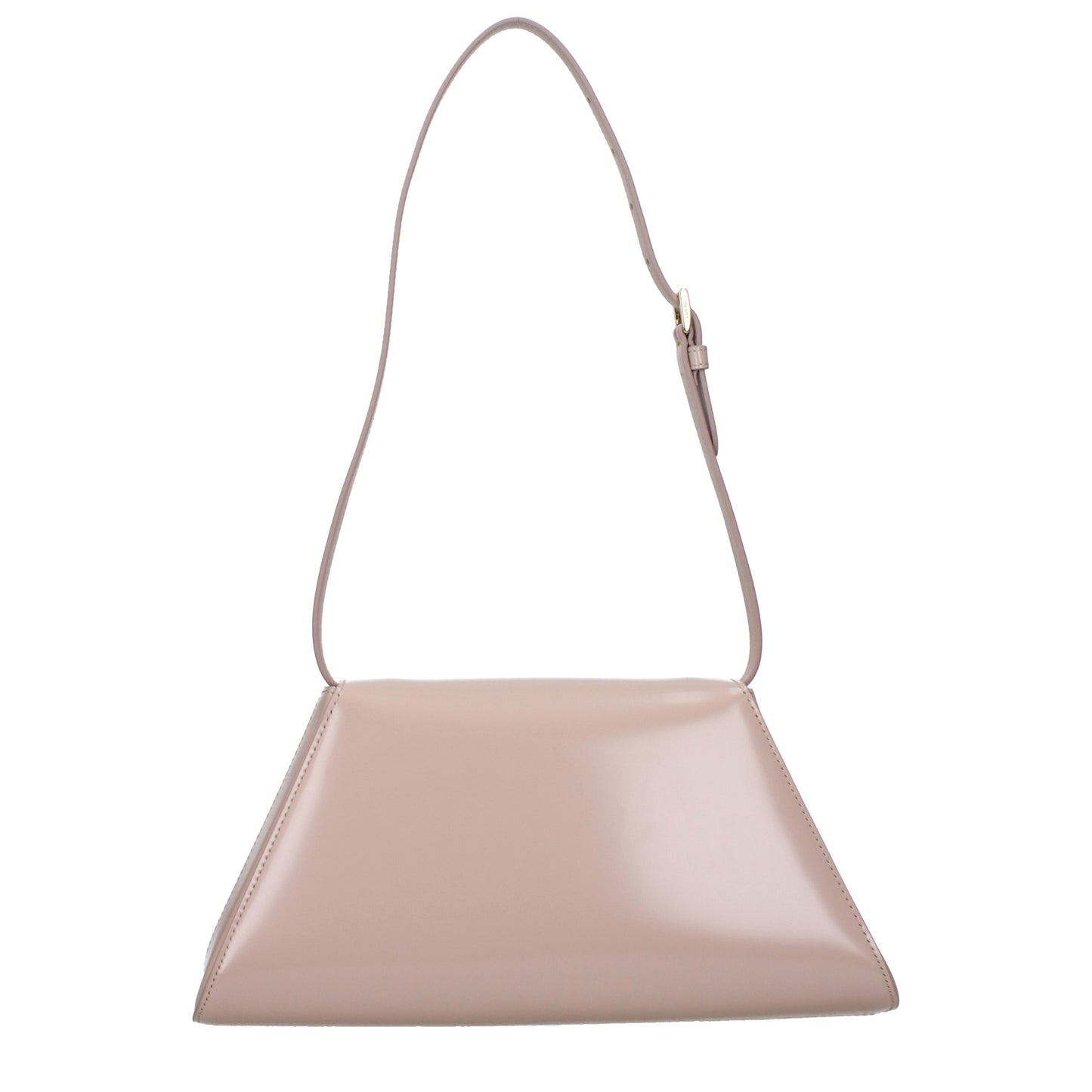 Prada Shoulder Bags Women Leather Beige/Waterlily