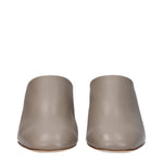 Tod's Sandals Women Leather Gray/Powder