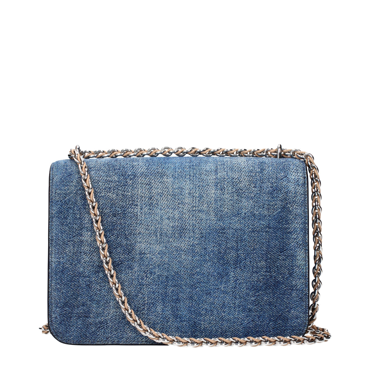 Tory Burch Shoulder Bags Women Suede Blue/Ocean