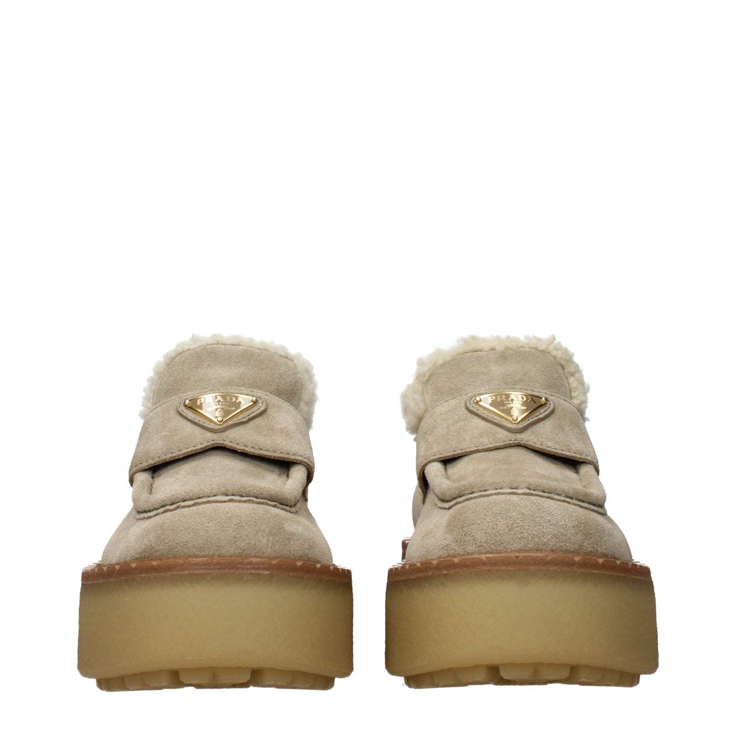 Prada Women's Loafers Suede