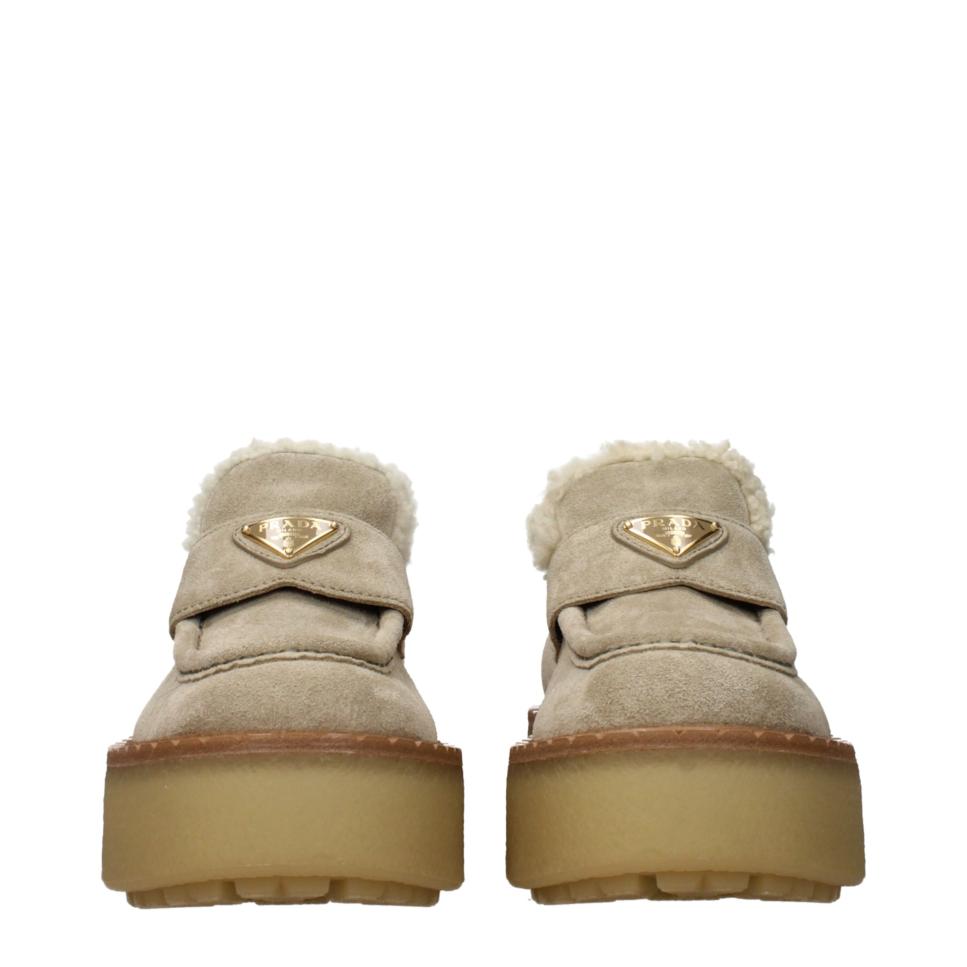 Prada Women's Loafers Suede