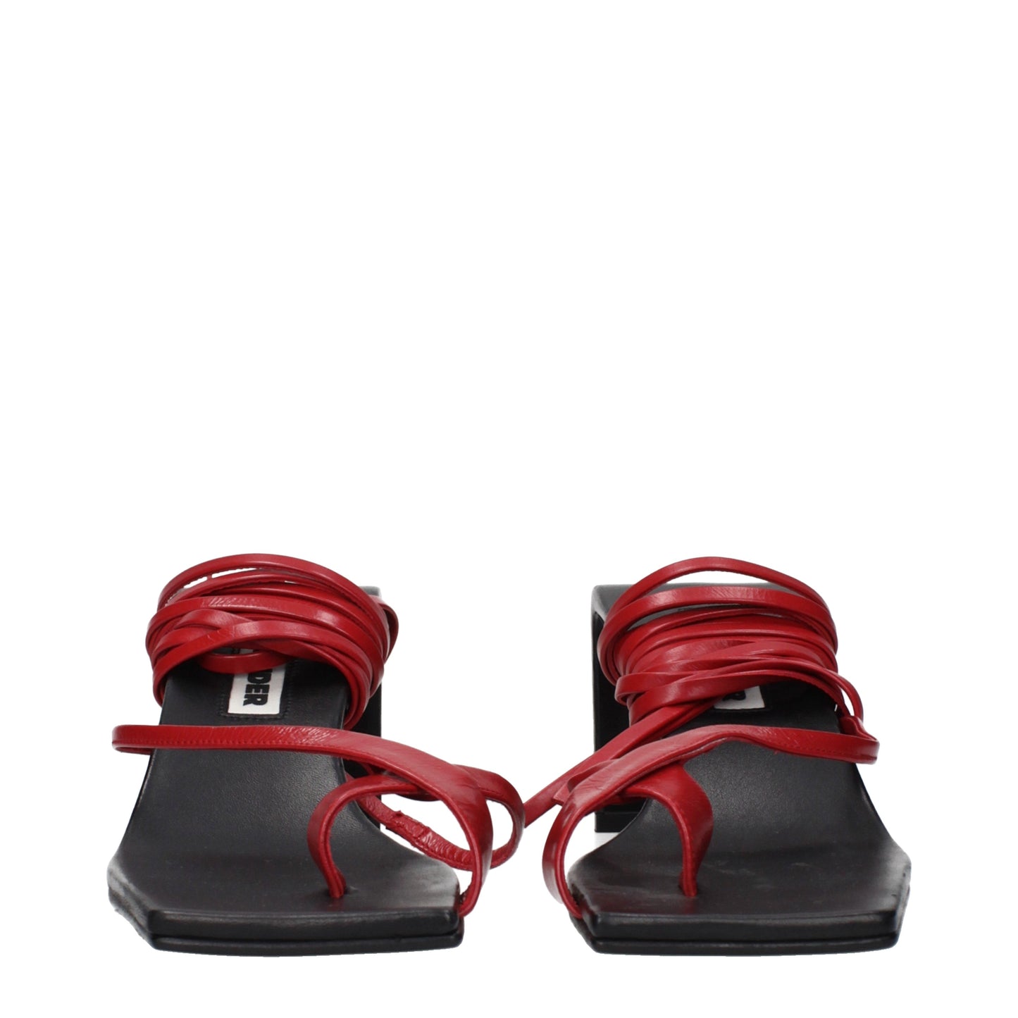 Jil Sander Women's Flip Flops Leather