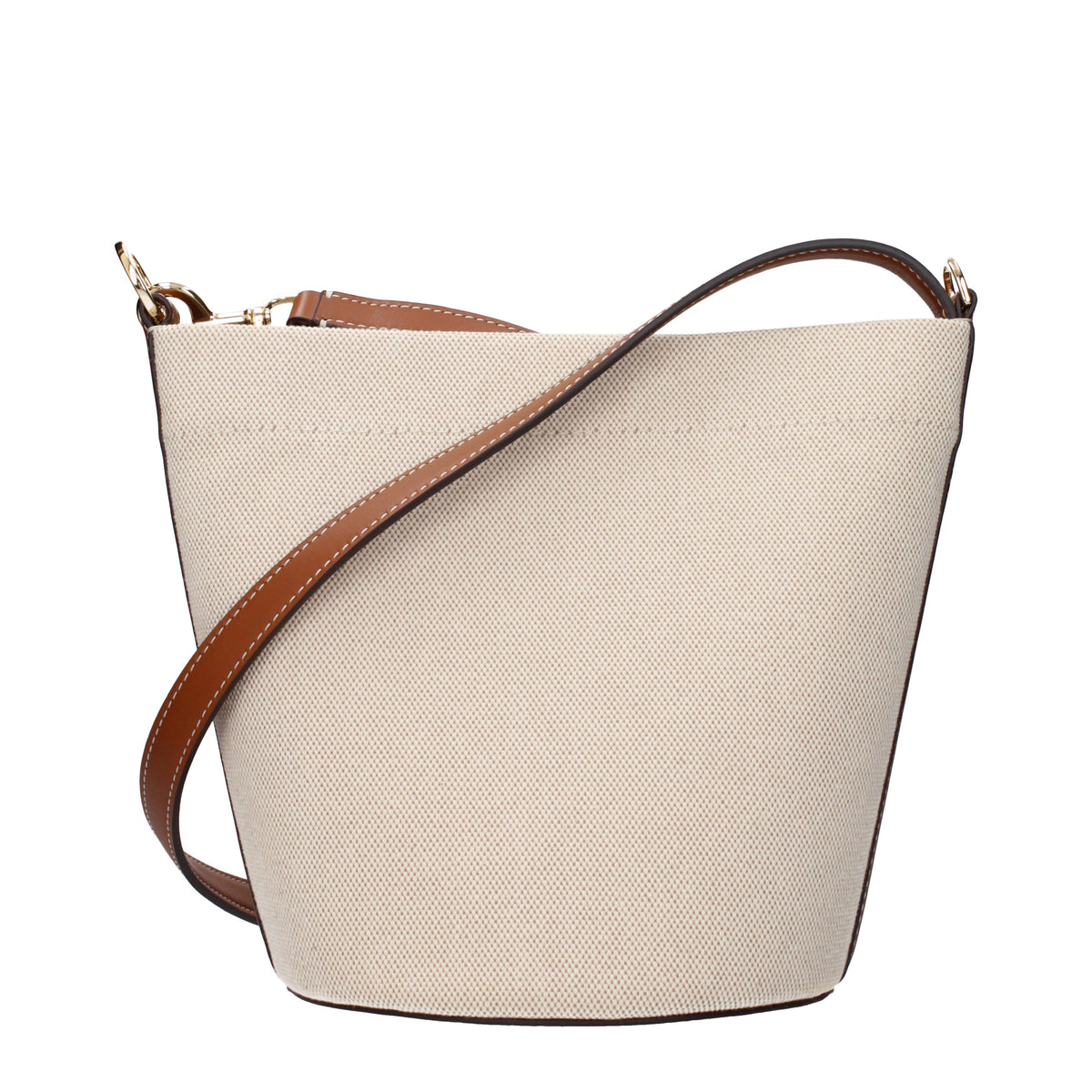 Tory Burch Crossbody Bags Women Fabric  Beige/Brown