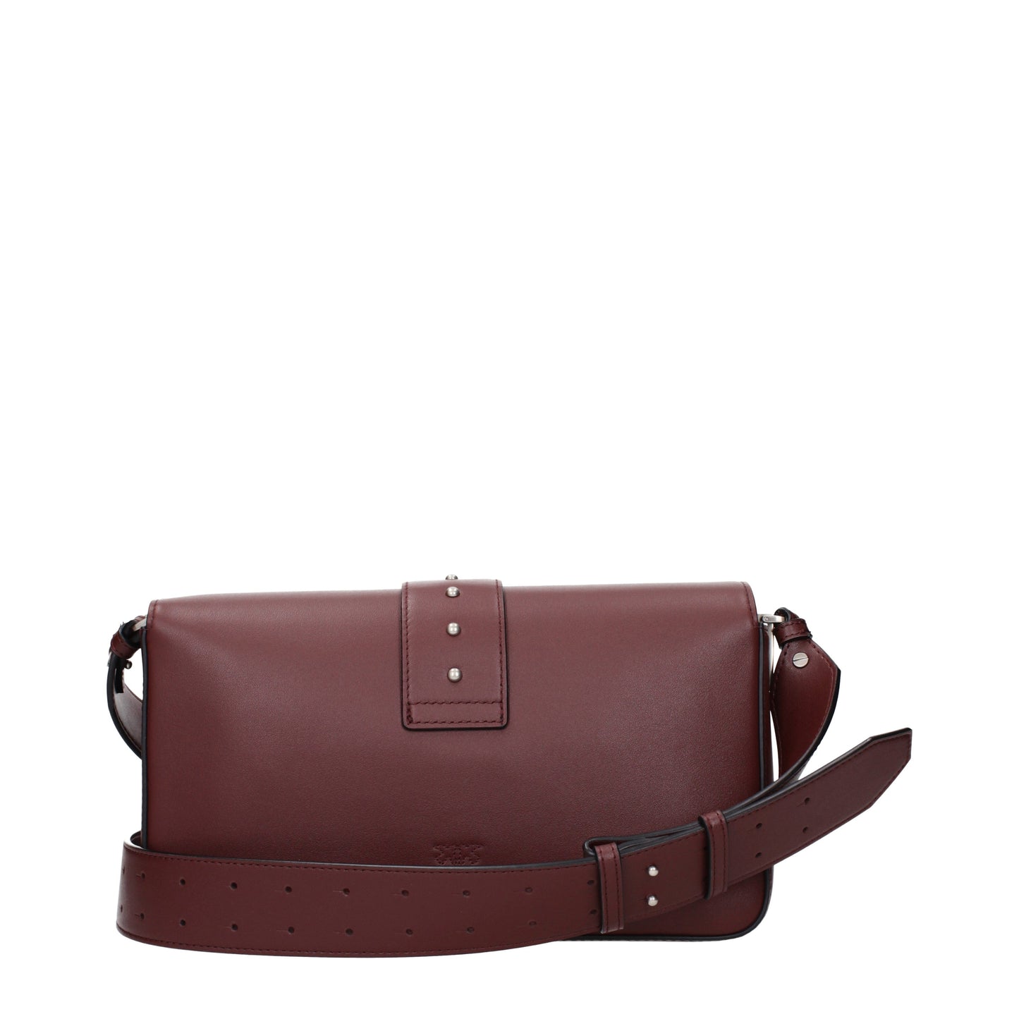 Pinko Shoulder Bags Women Leather Red/Burgundy