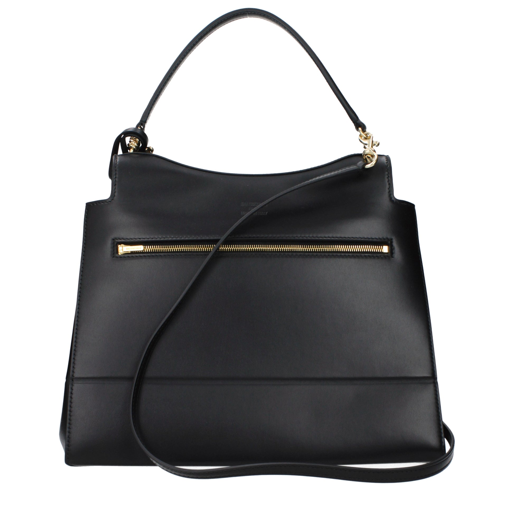 Balenciaga Handbags Women Leather Black