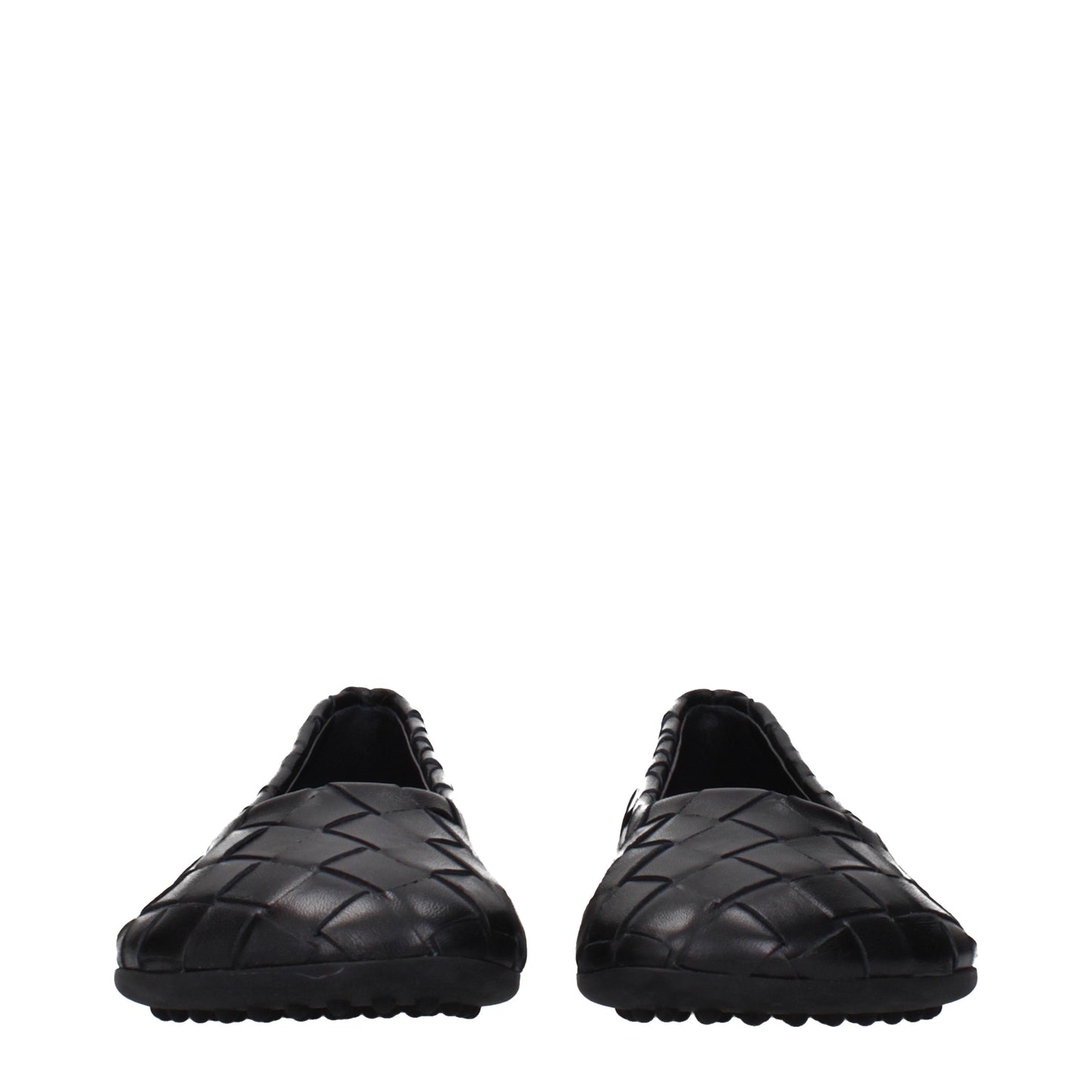 Bottega Veneta Ballet Flats Women Leather Black