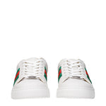 Gucci Sneakers Men Leather White/Green