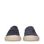 Hogan Slip on Men Suede Blue