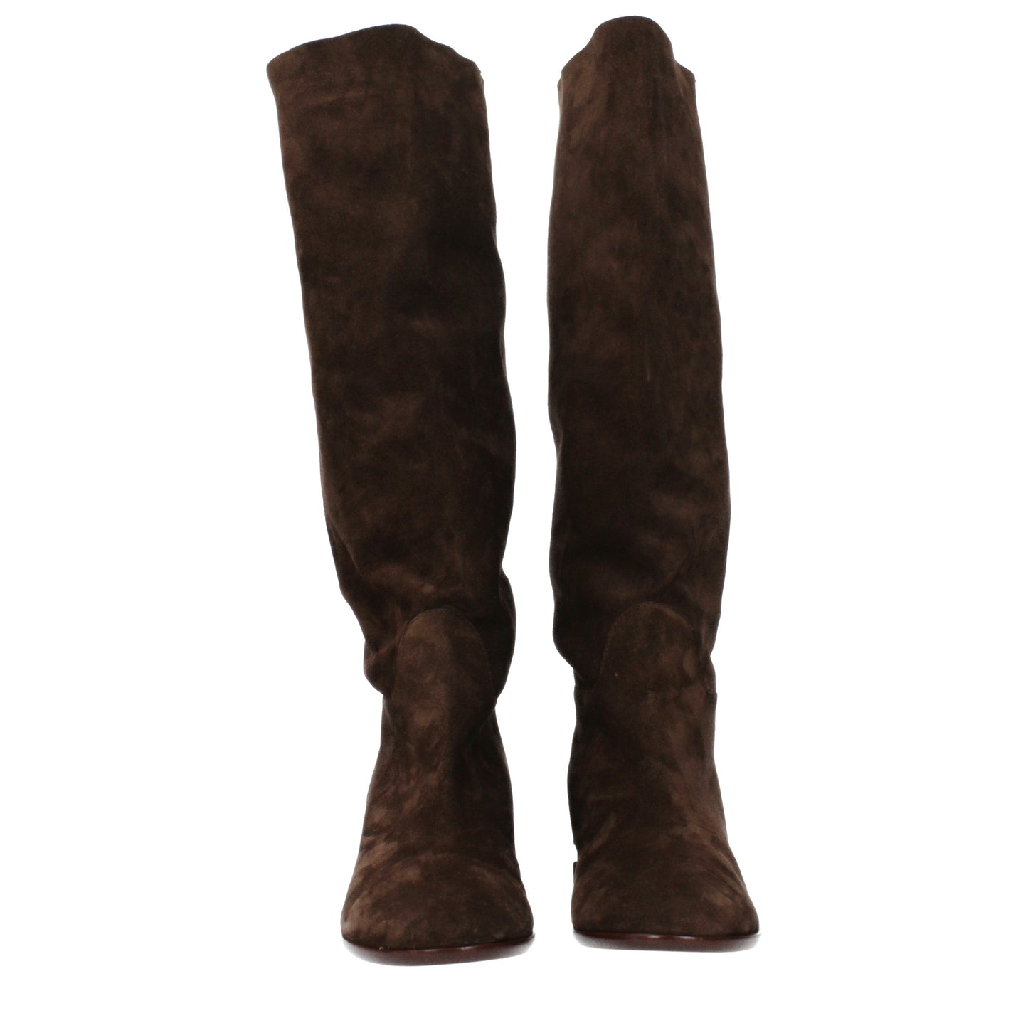 Casadei Boots Women Suede Brown/Cocoa