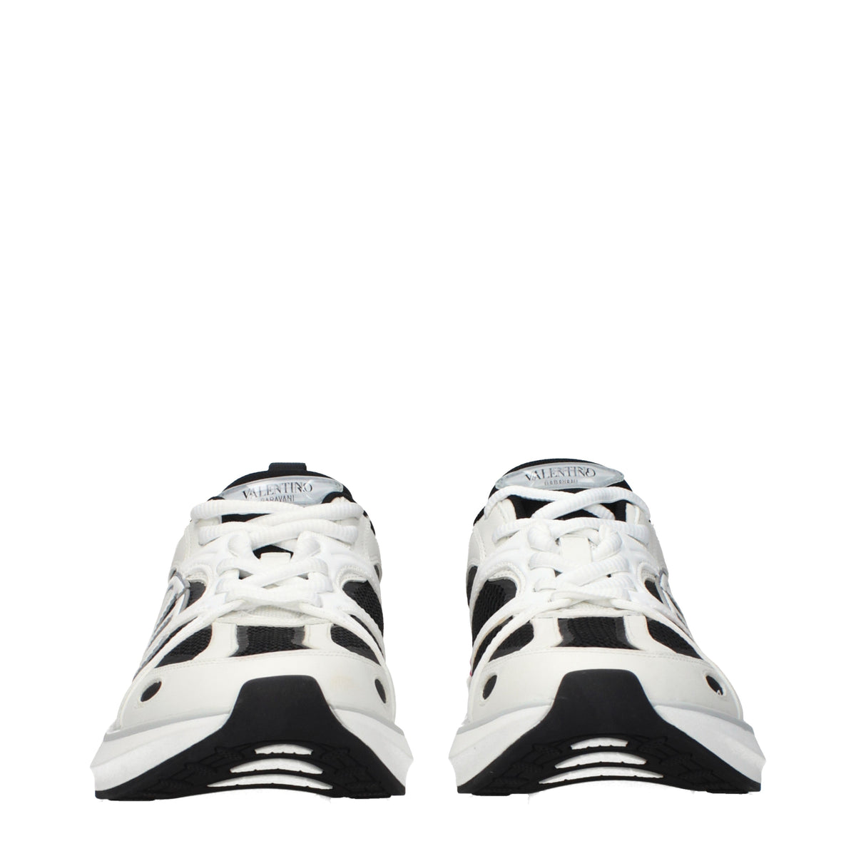 Valentino Garavani Sneakers Women Fabric  White/Black