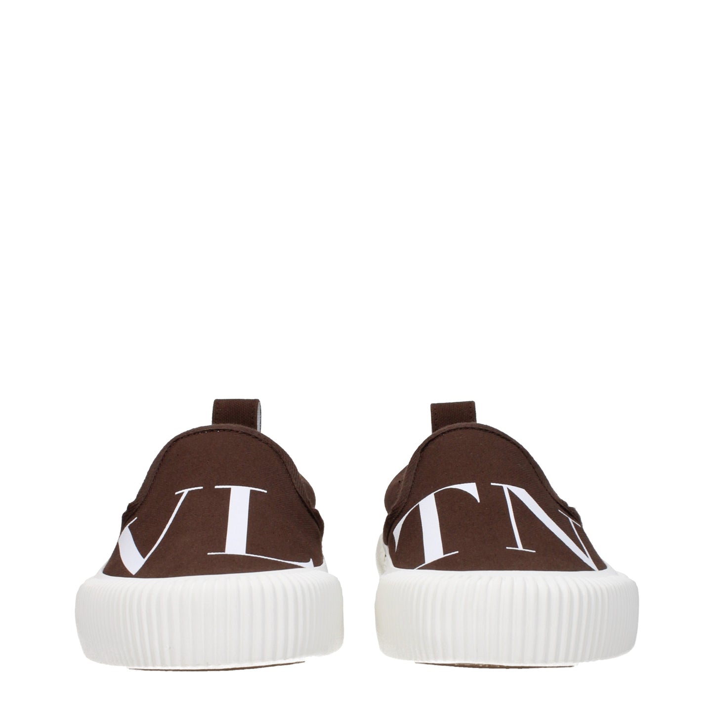 Valentino Garavani Men's Slip on Fabric Chocolate
