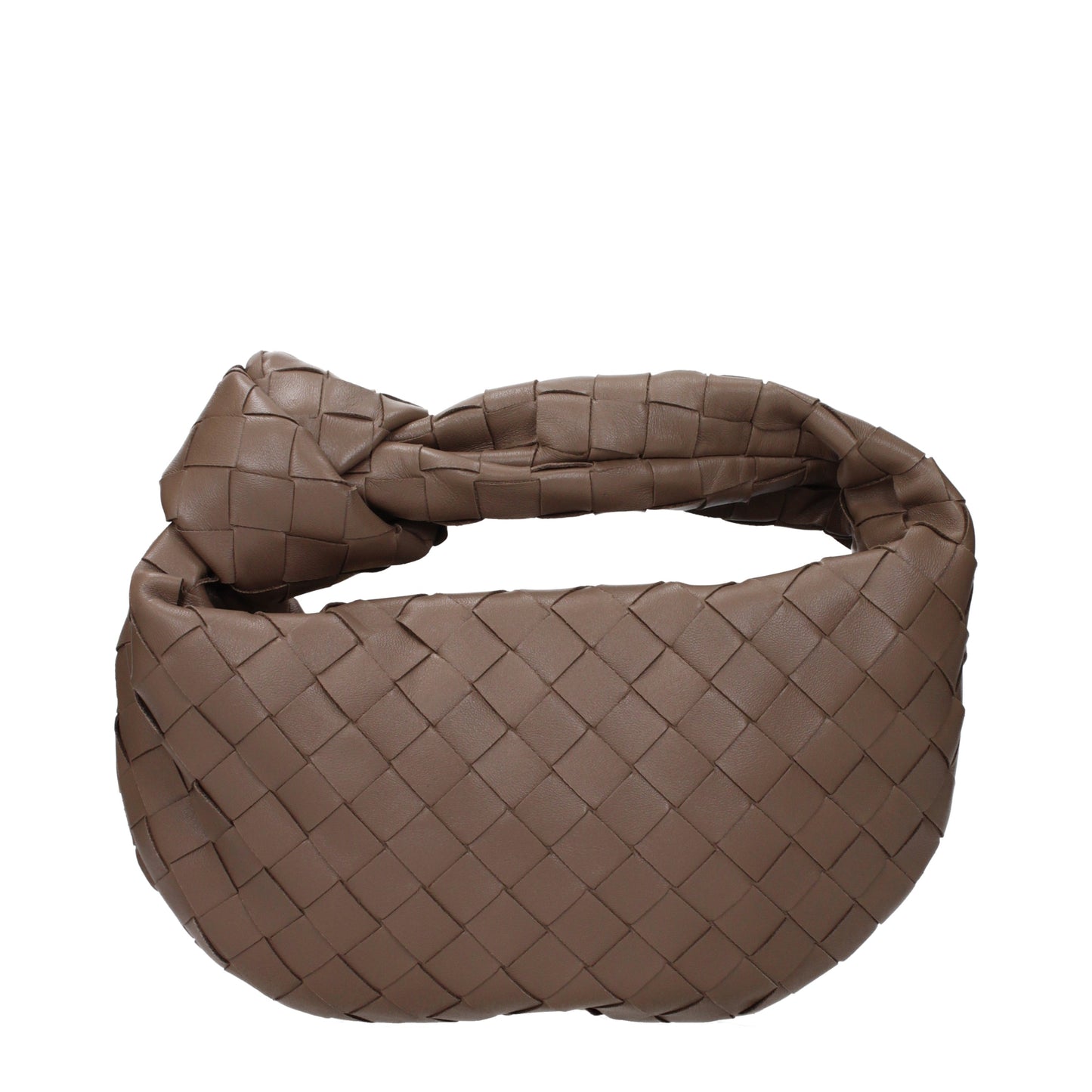 Bottega Veneta Handbags Women Leather Brown/Pinecone