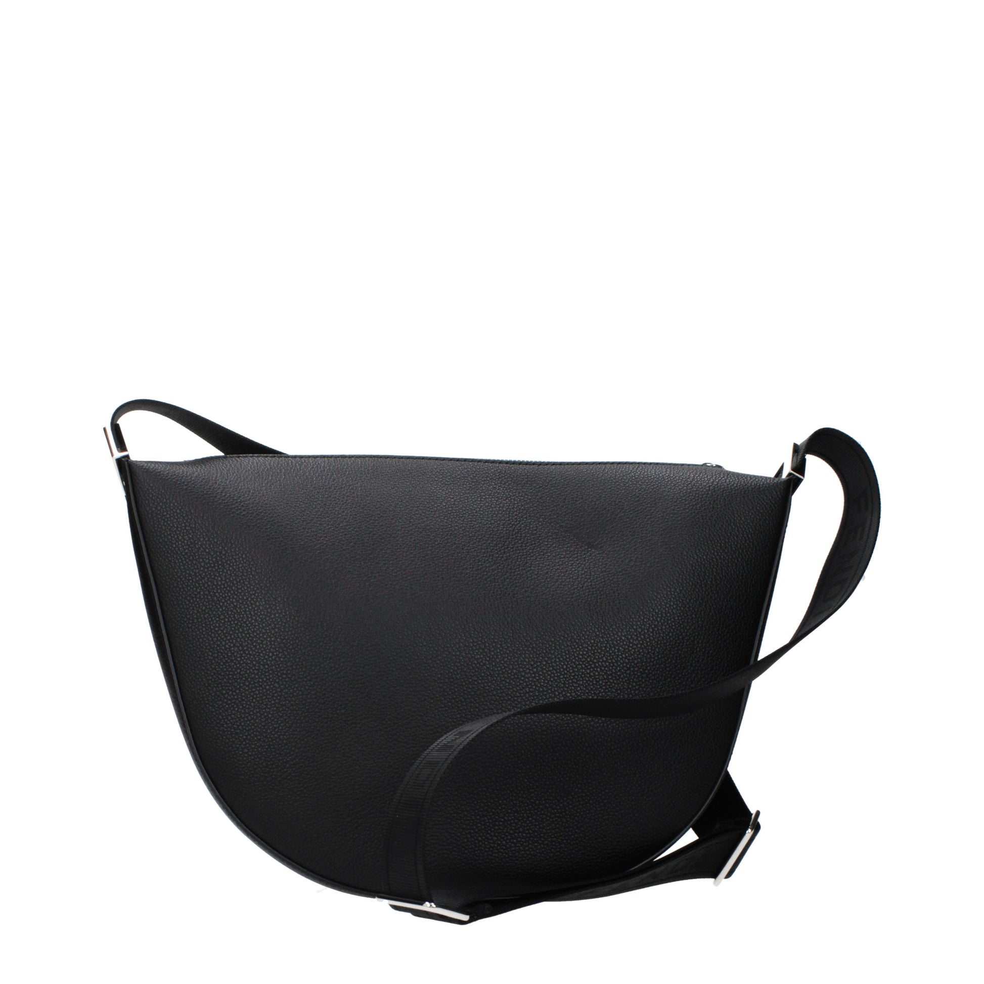 Fendi Crossbody Bags Men Leather Black