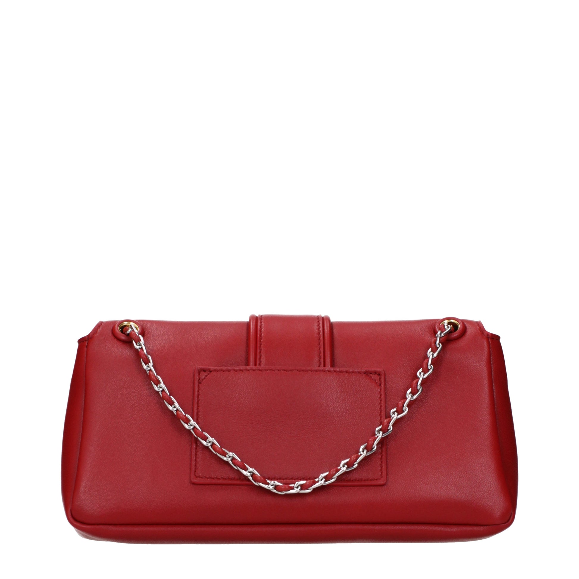 Jacquemus Shoulder Bags Women Leather Red/Dark Red