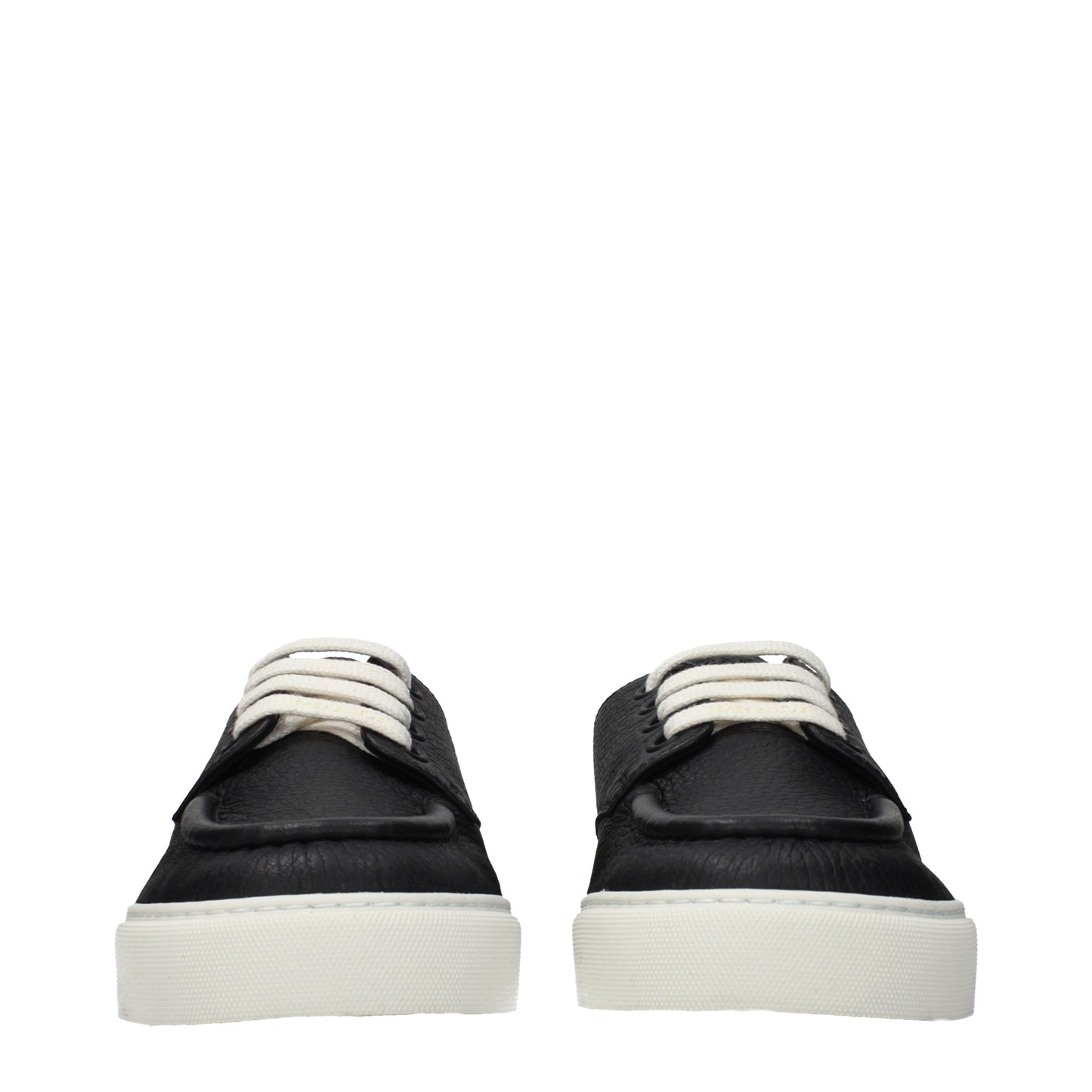 Prada Sneakers Men Leather Black