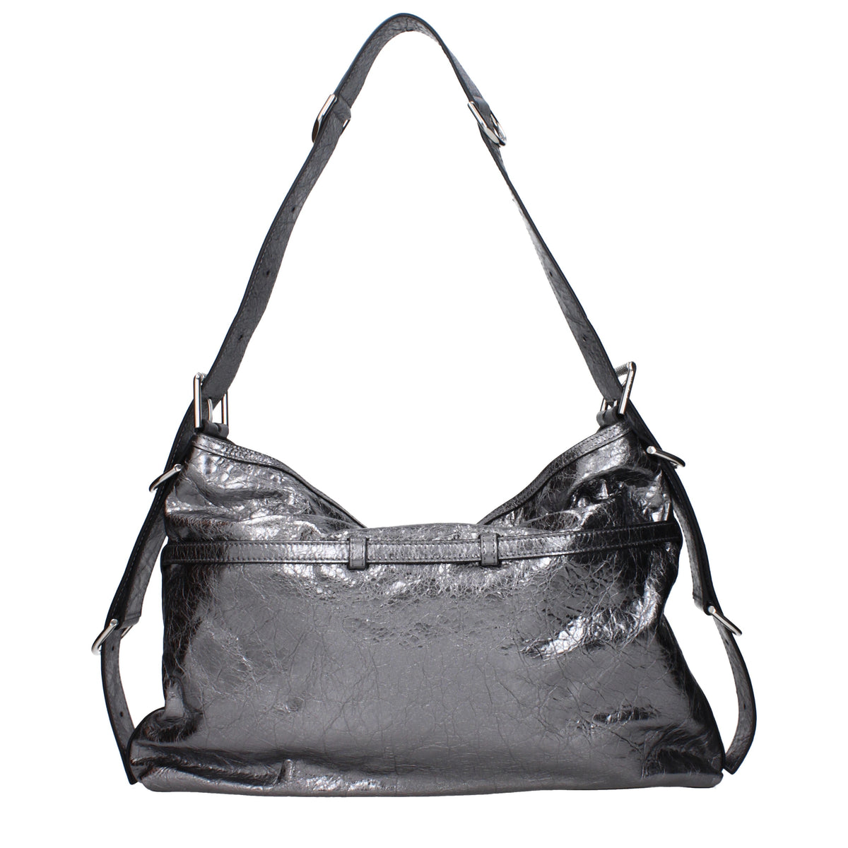 Givenchy Shoulder Bags Women Leather Silver