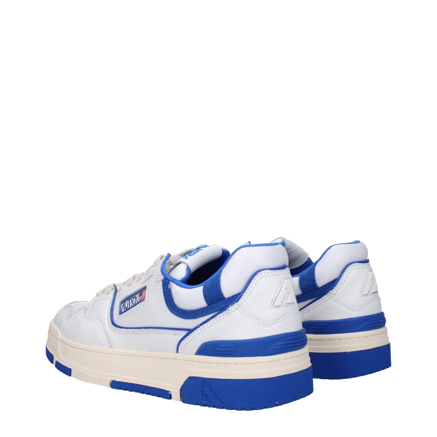 Autry Men's Sneakers in Leather White/Blue